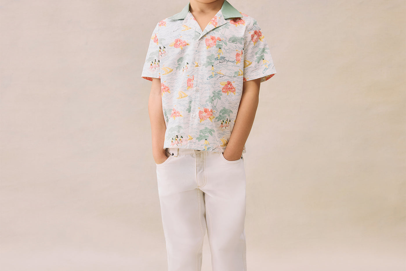 Look garçon été 2025 Chemise croisière