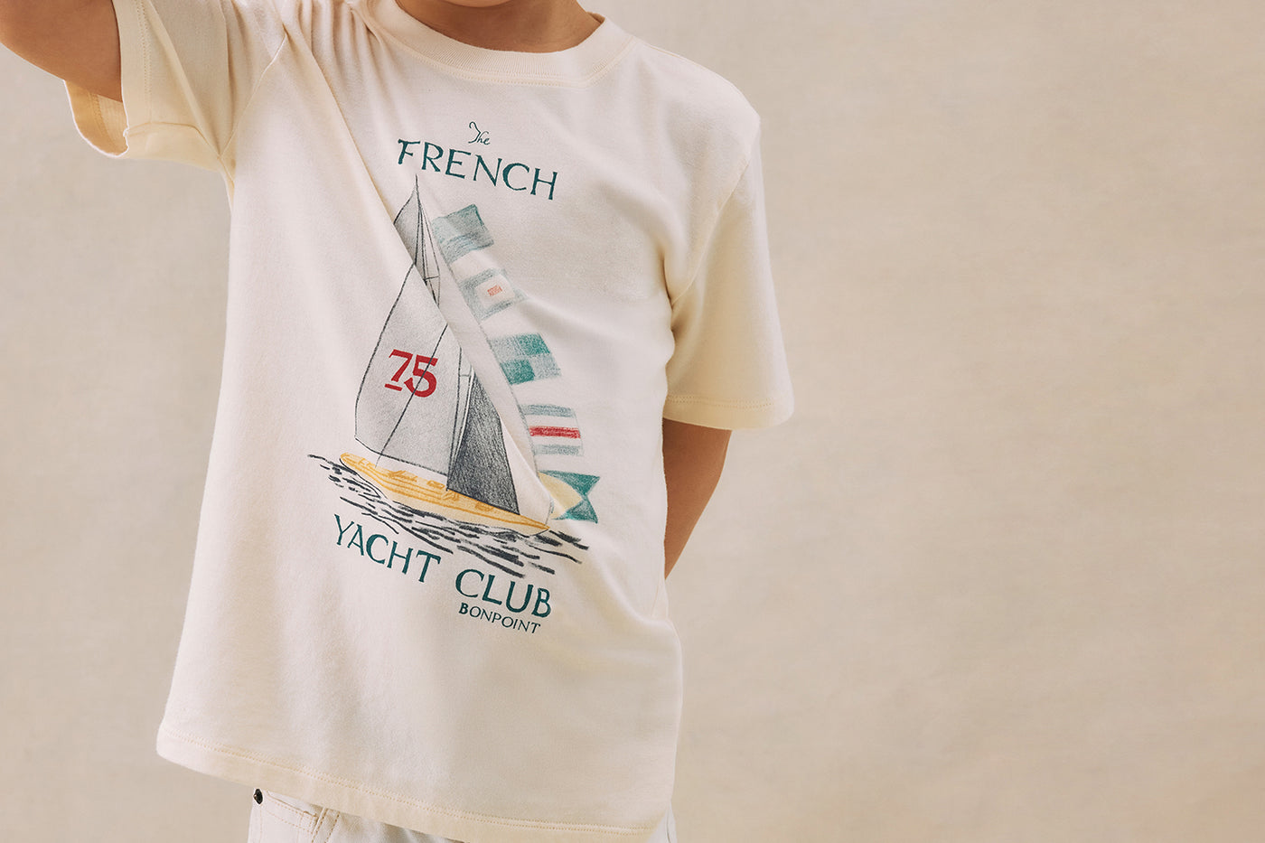 Look garçon été 2025 Tee-shirt Bateau