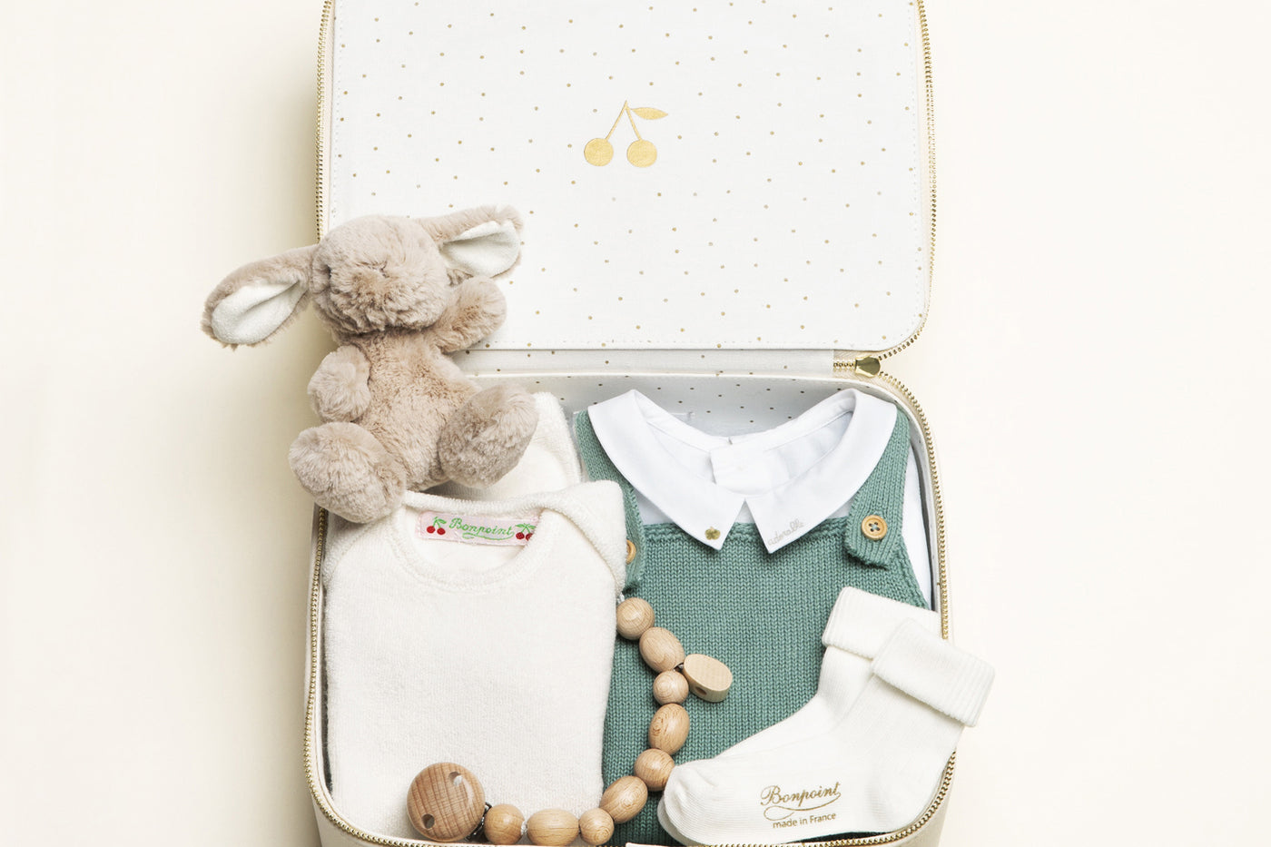 Medium birth suitcase for boys