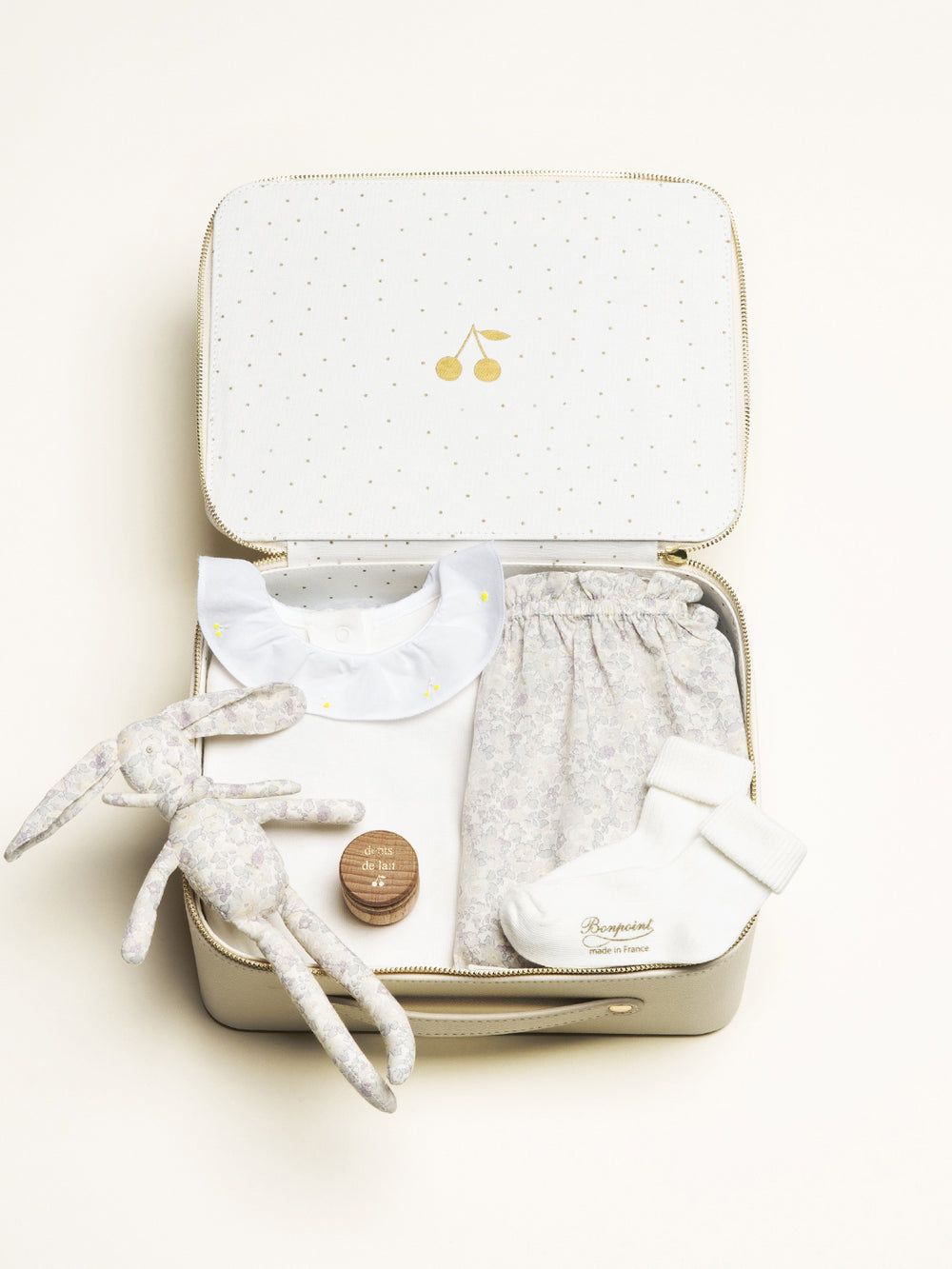 Medium birth suitcase for girls