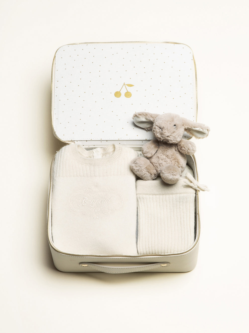 Medium unisex birth suitcase