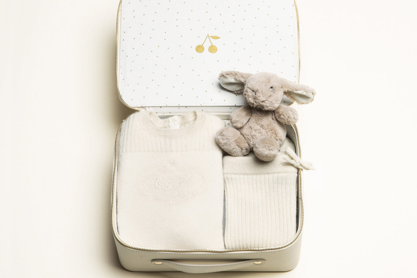 Medium unisex birth suitcase