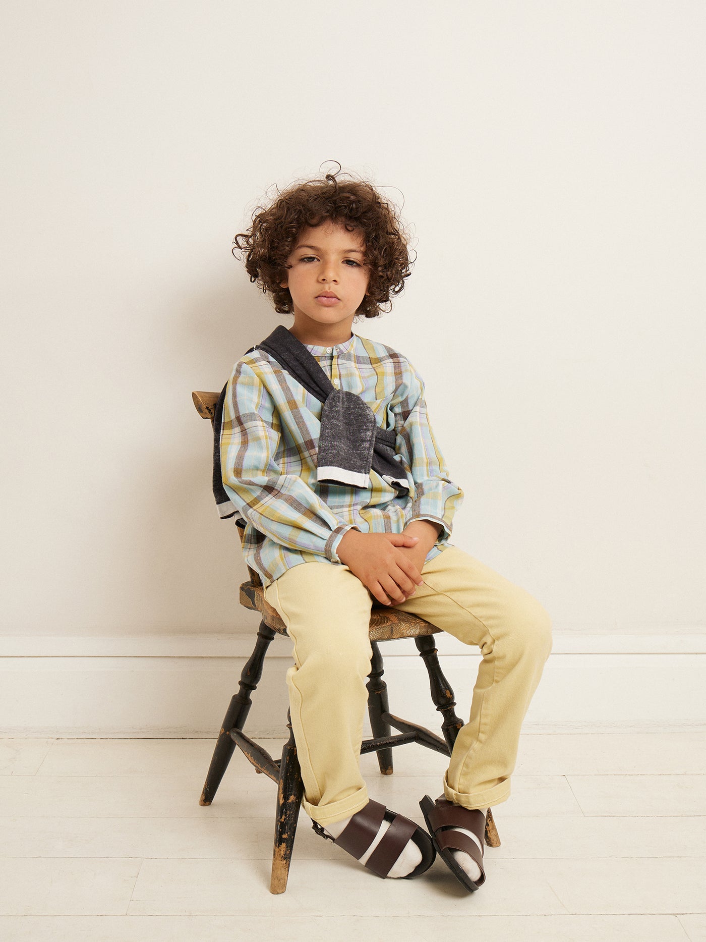SUMMER 2023 BOY'S LOOK YELLOW PANT