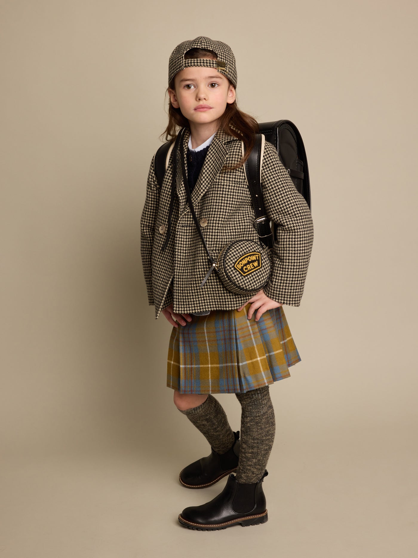 Look fille hiver 2023 veste blazer