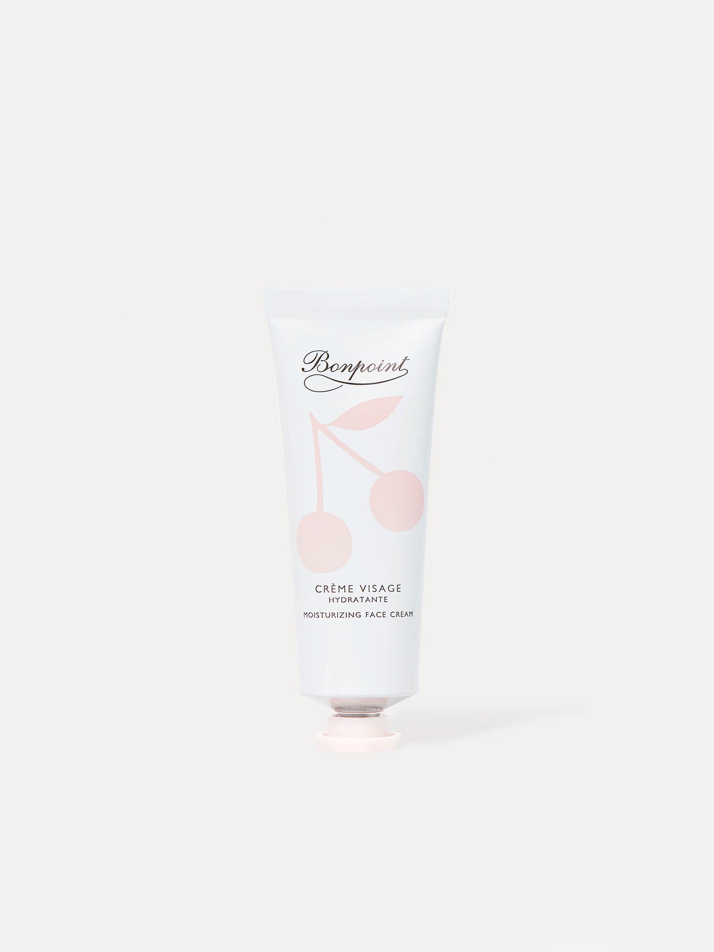 Moisturizing face cream tube pale pink 30 ml