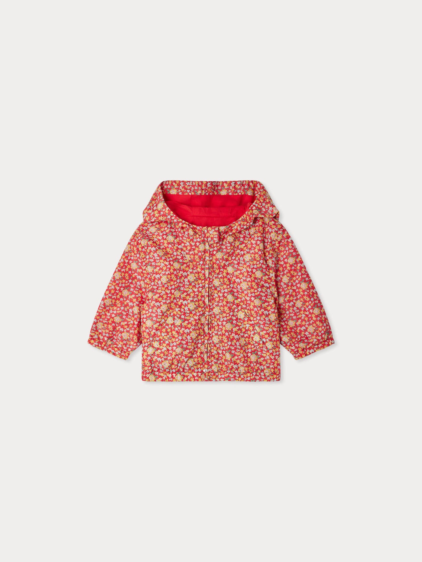 Imperméable Alana à capuche en tissu Liberty