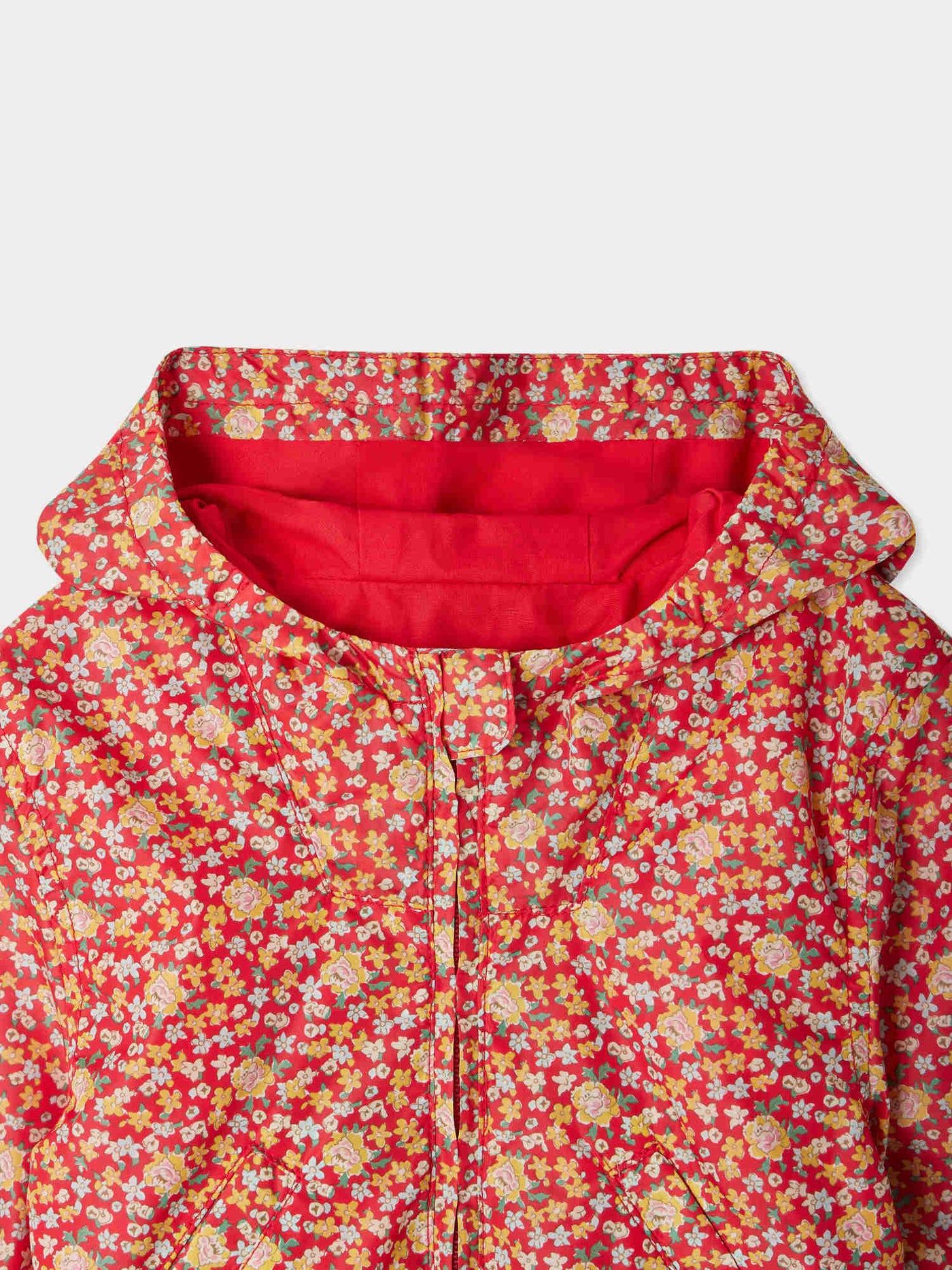 Imperméable Alana à capuche en tissu Liberty