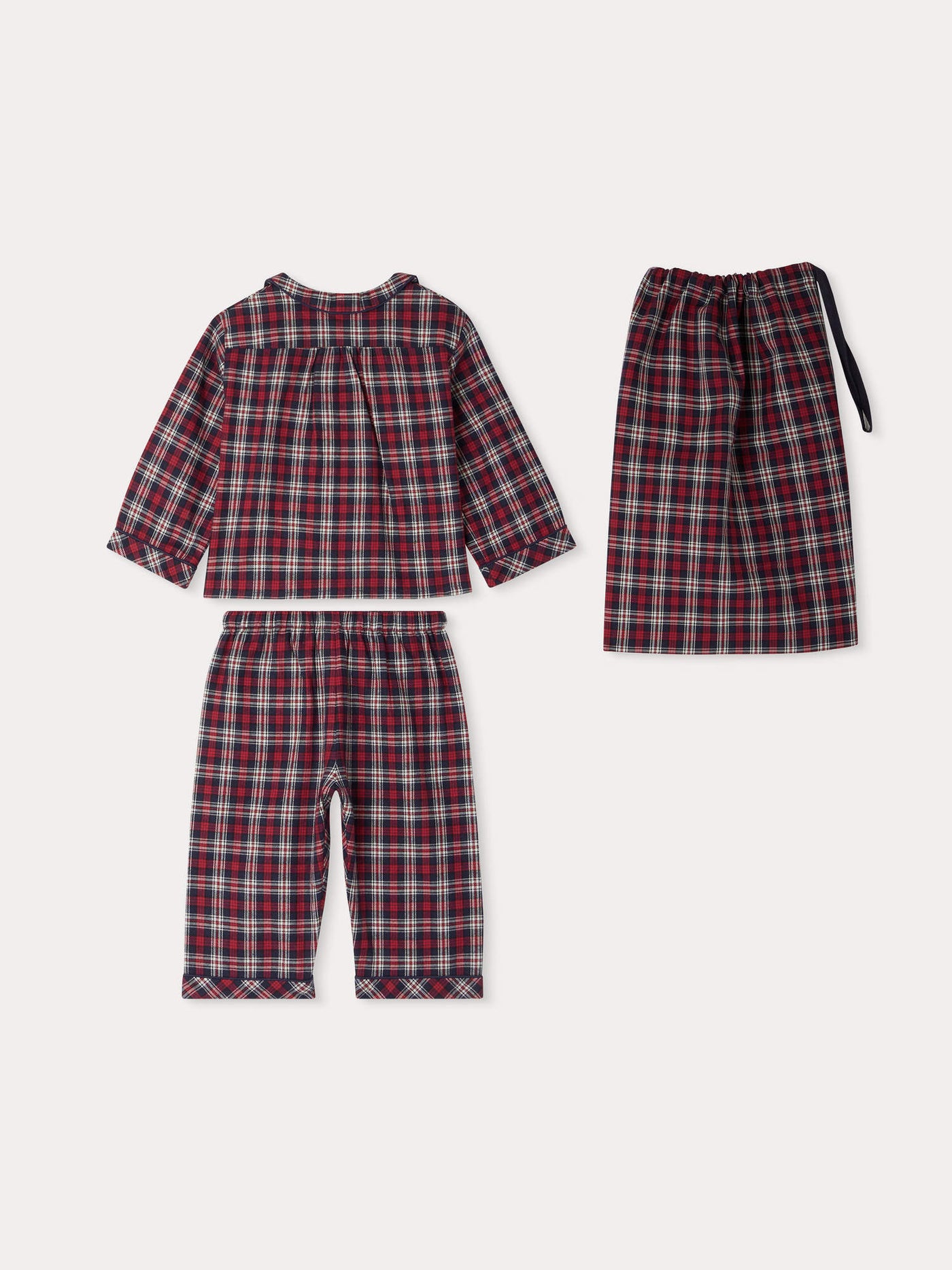 Badinerie checkered pajamas