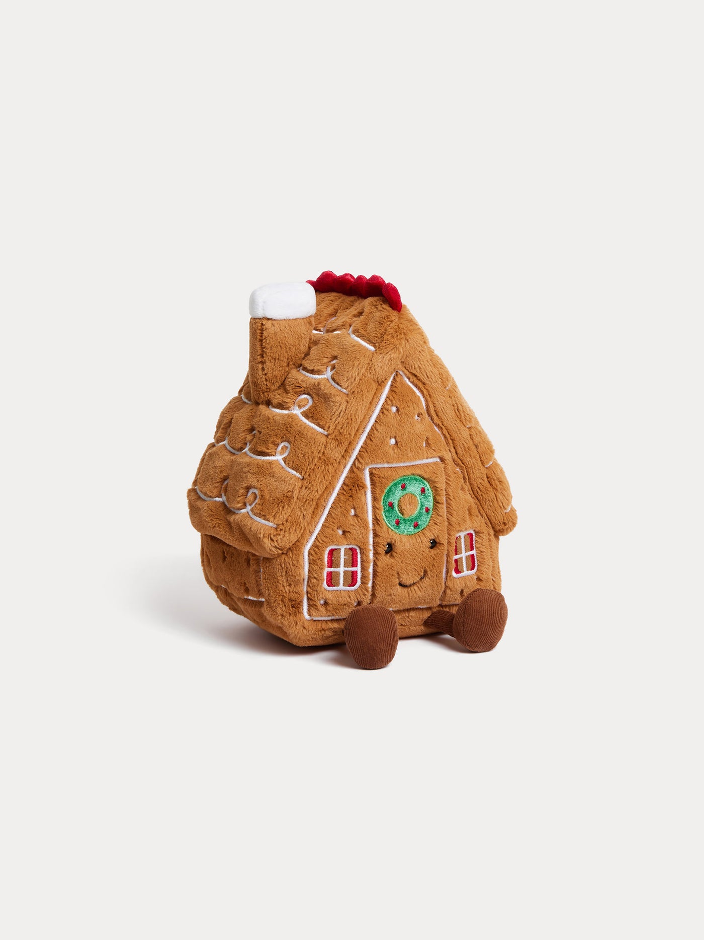 Peluche maison en pain d'épices