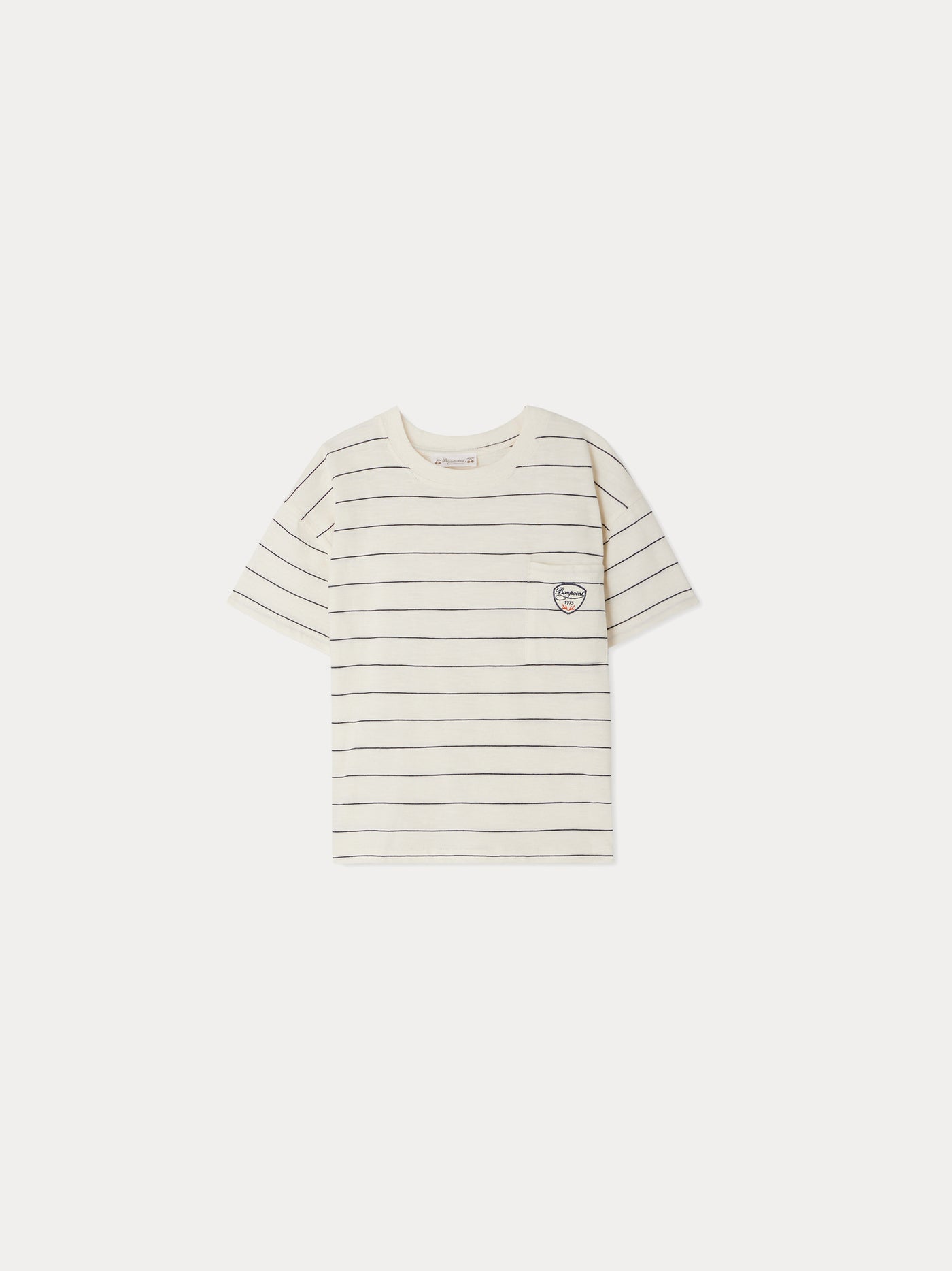 Gio striped white T-shirt