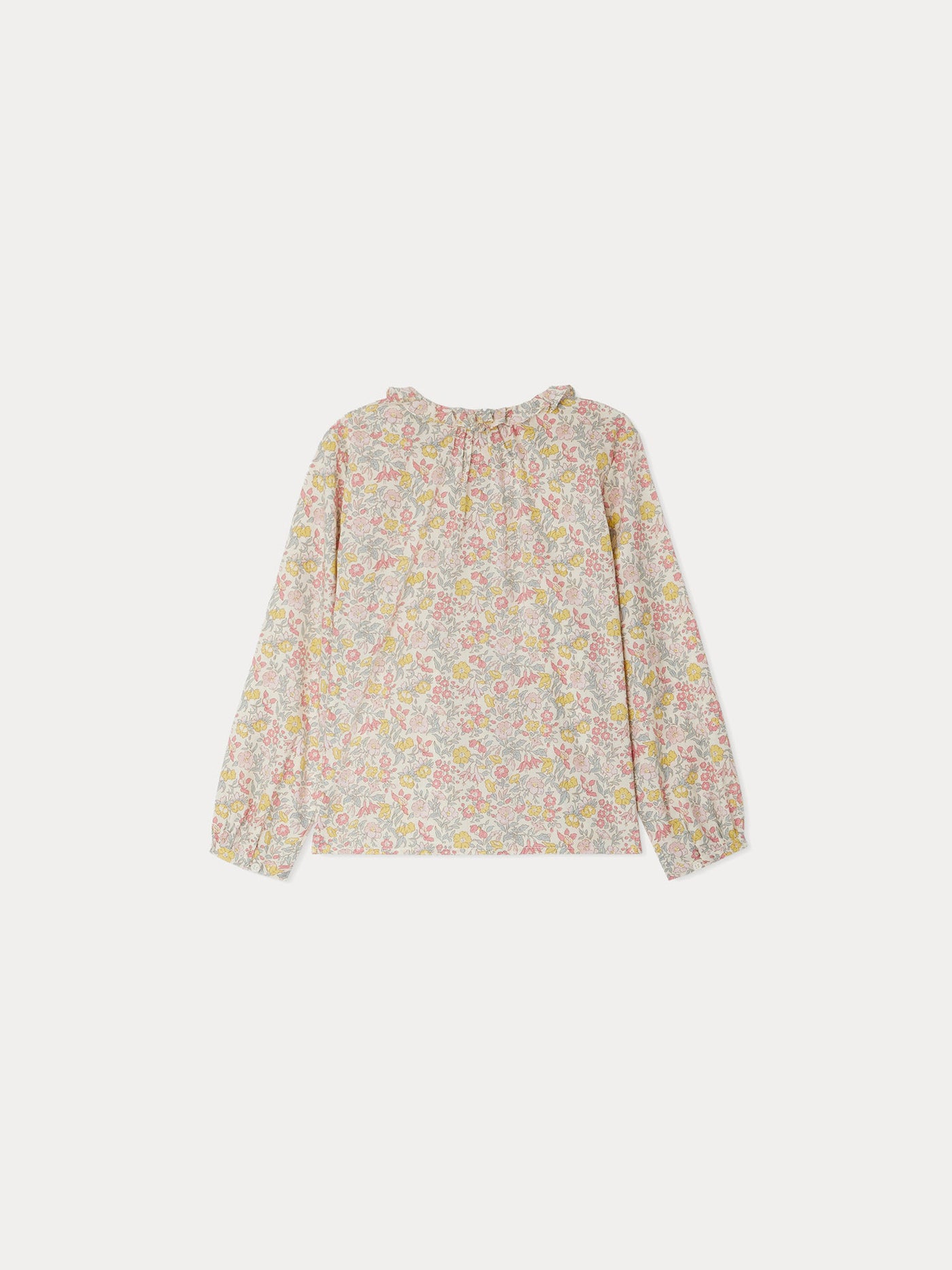 Gentille smocked blouse in organic Liberty fabric