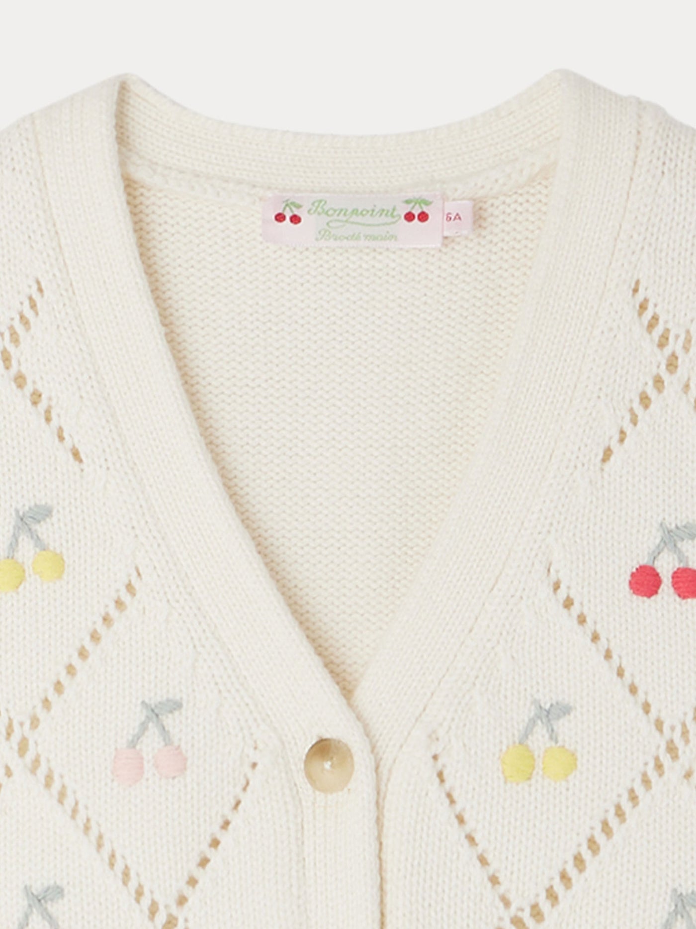 Cardigan Ticiana en coton et cachemire