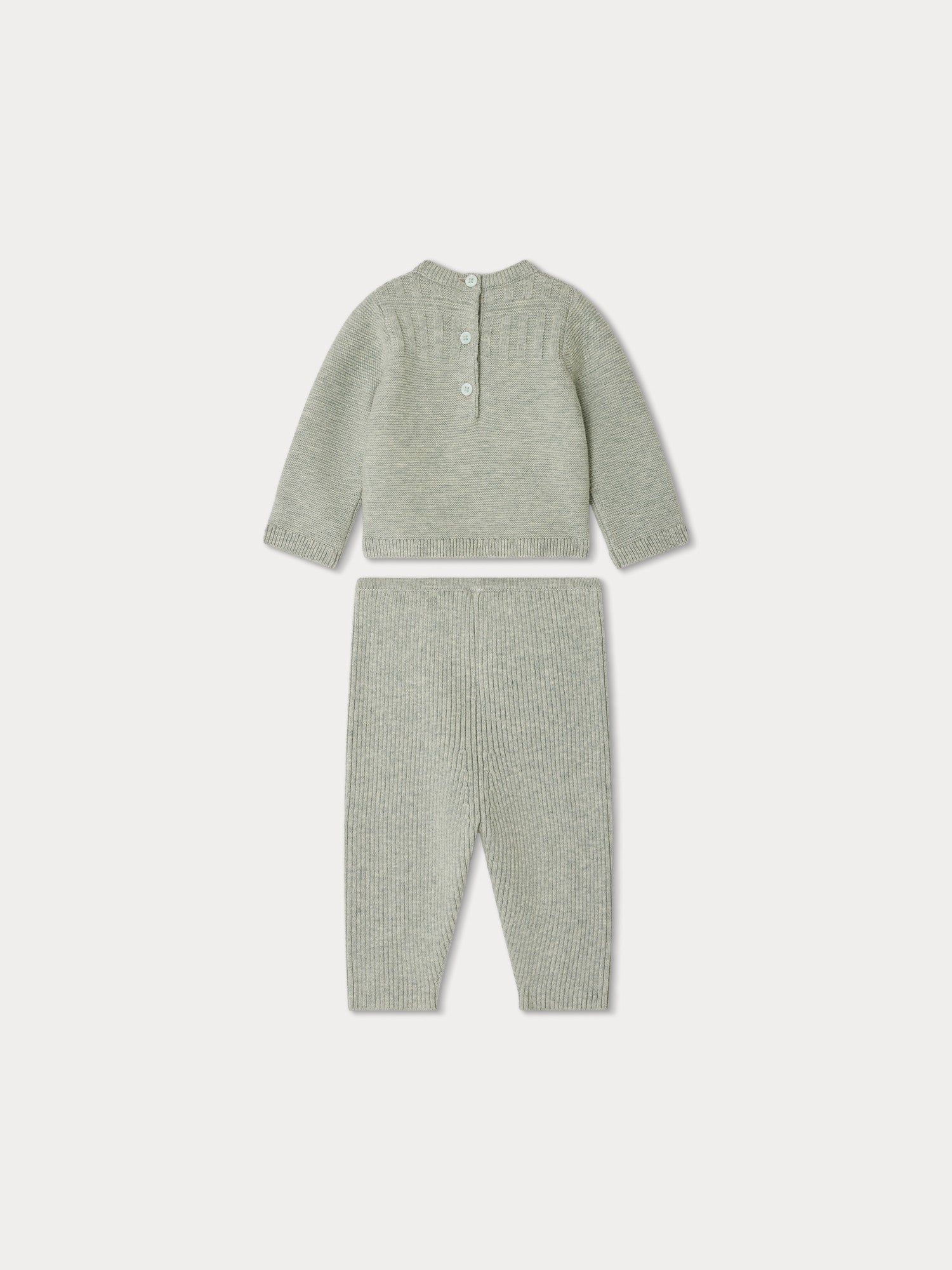 Bonpoint orders grey cotton soft stretch super soft pajama