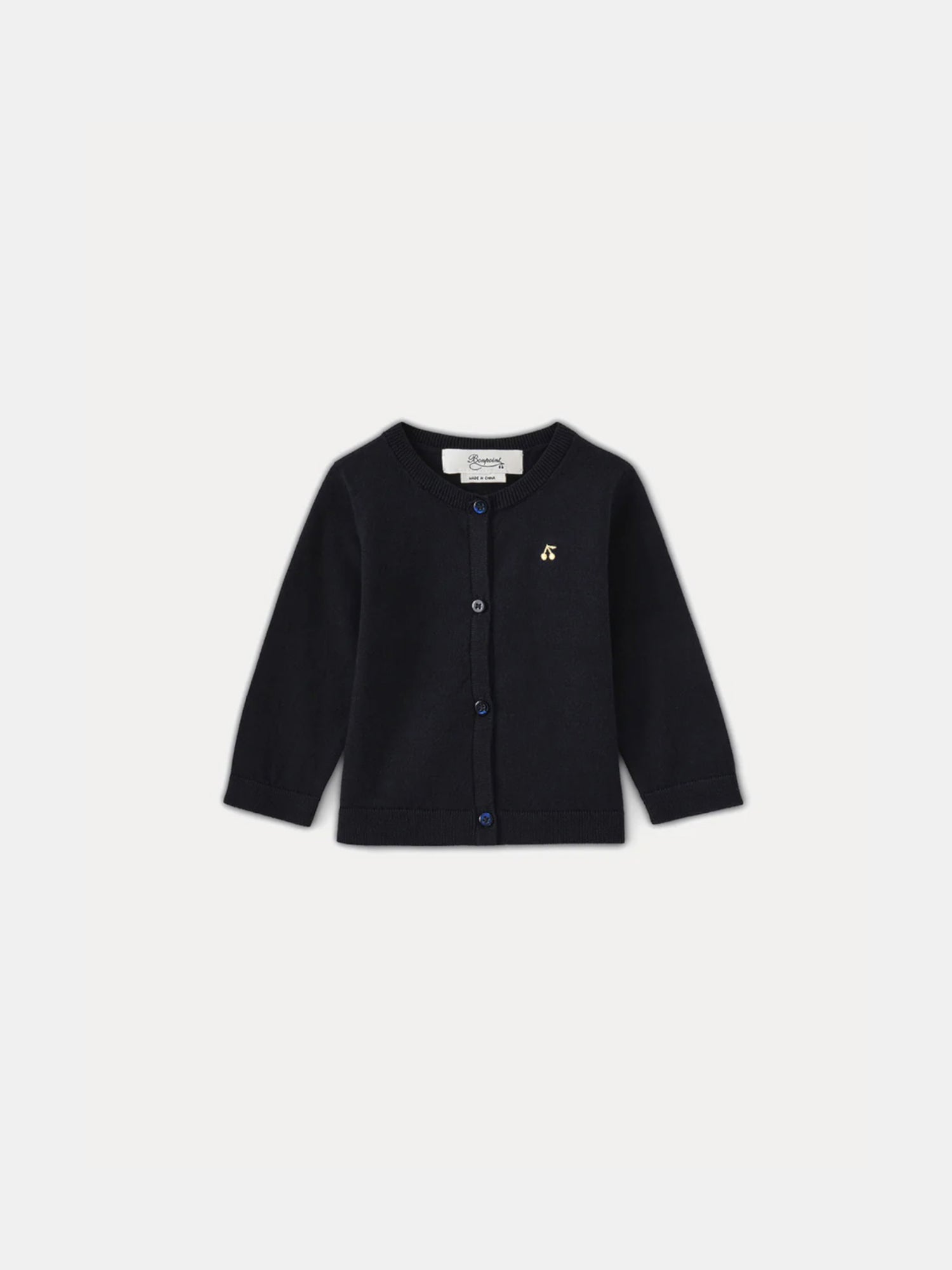 Black cardigan baby girl hotsell