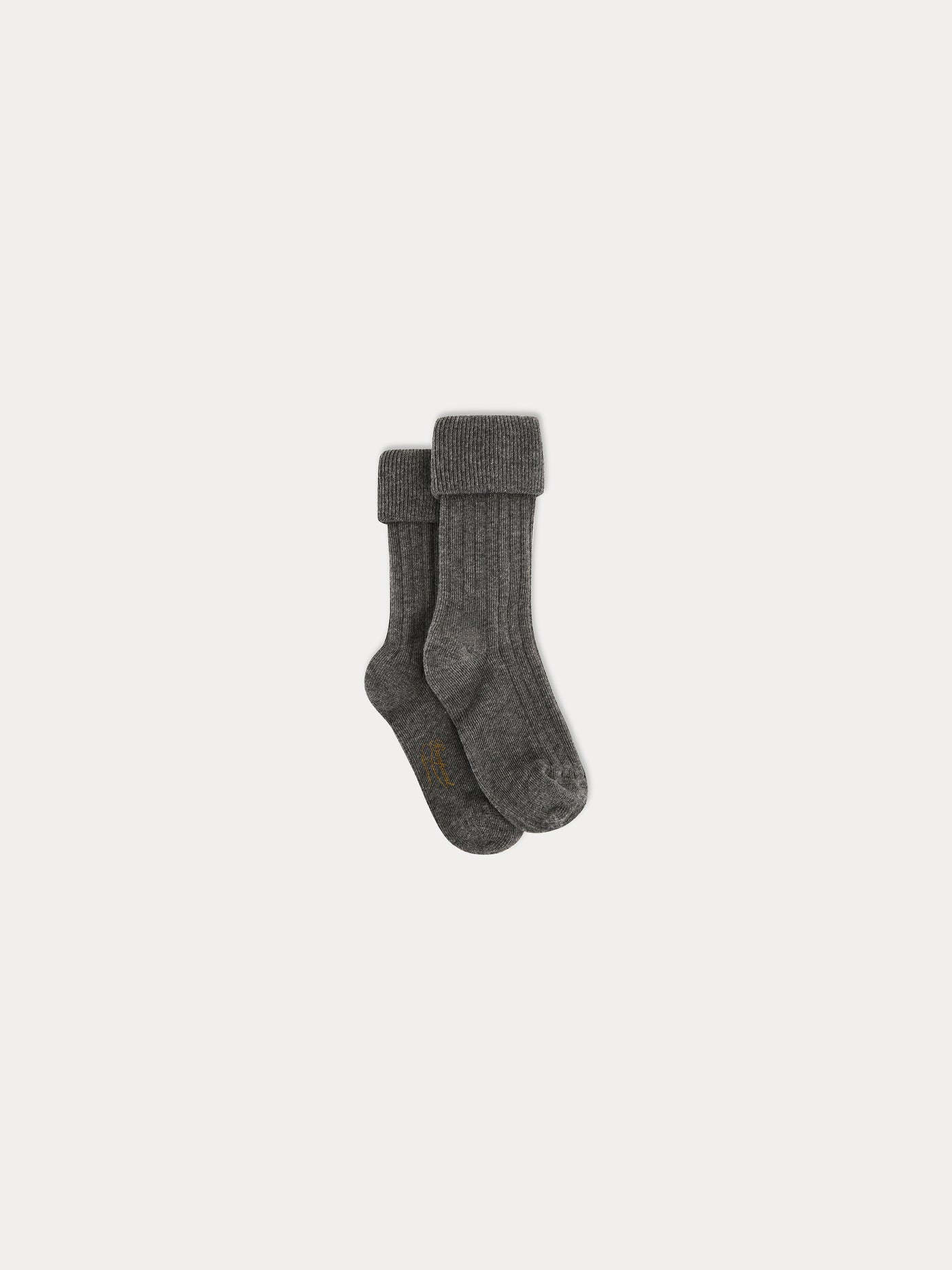 Socks Heathered gray