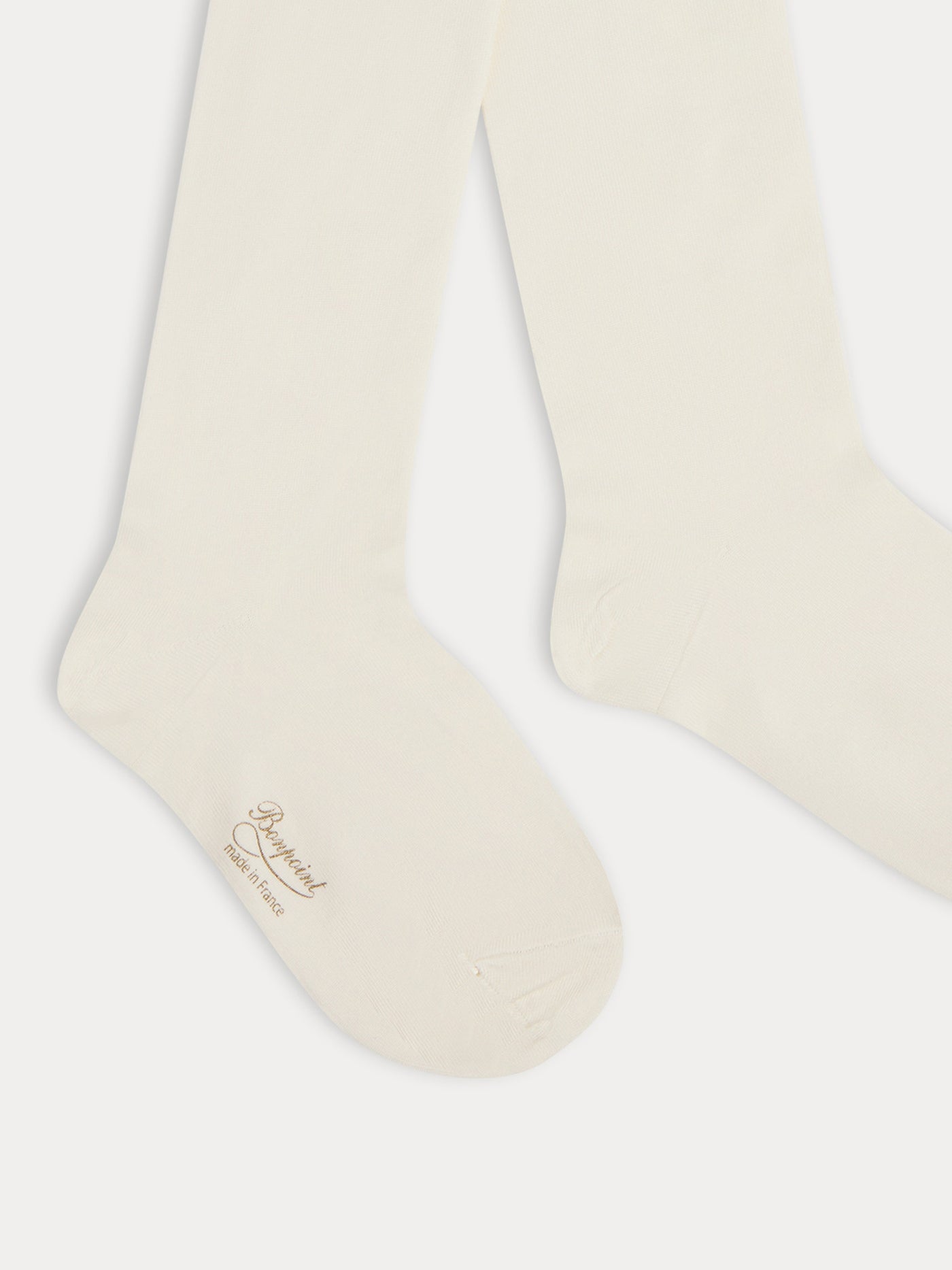 Collants Microfibre blanc lait