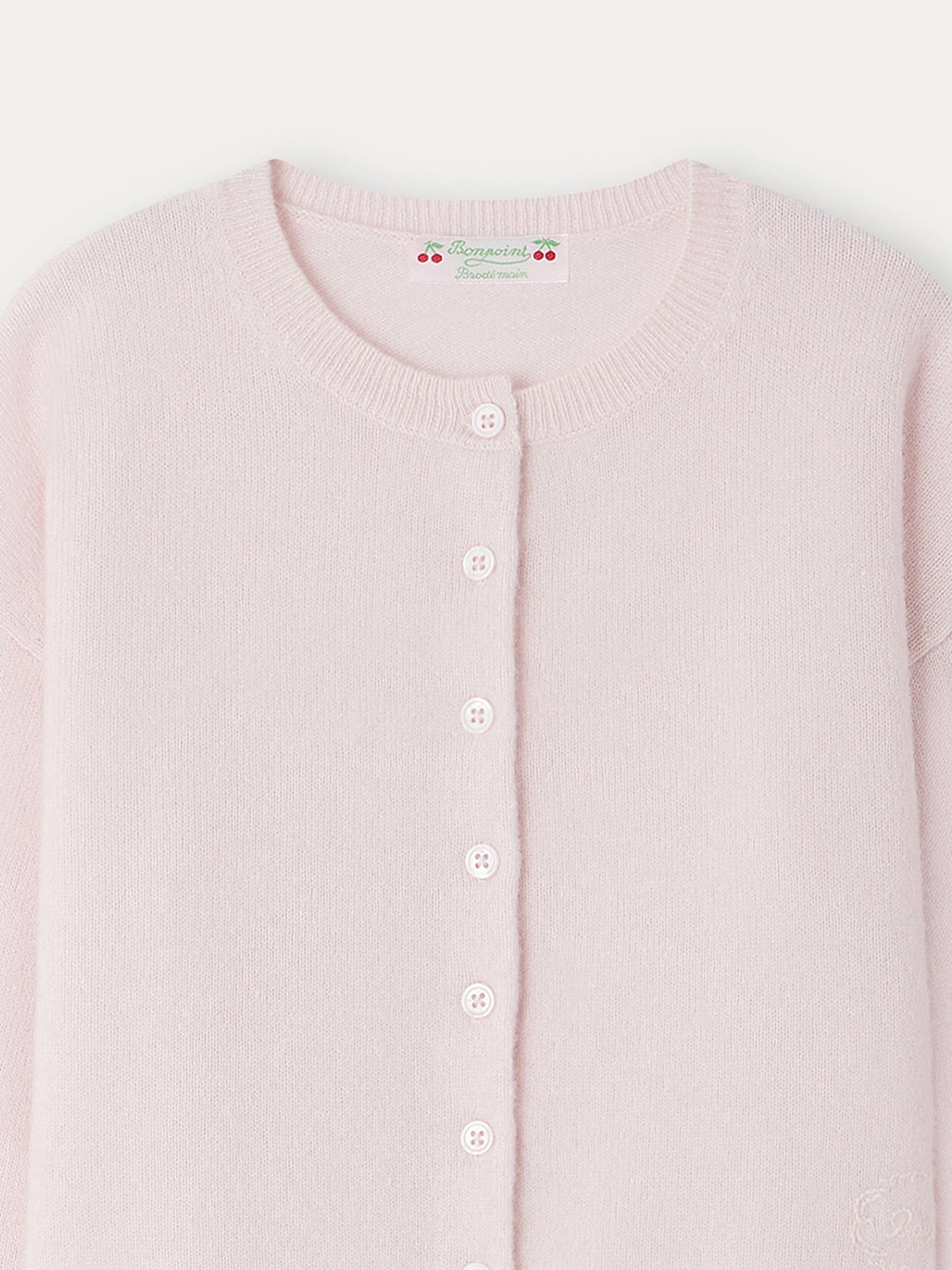 Cardigan Fabara rose pétale