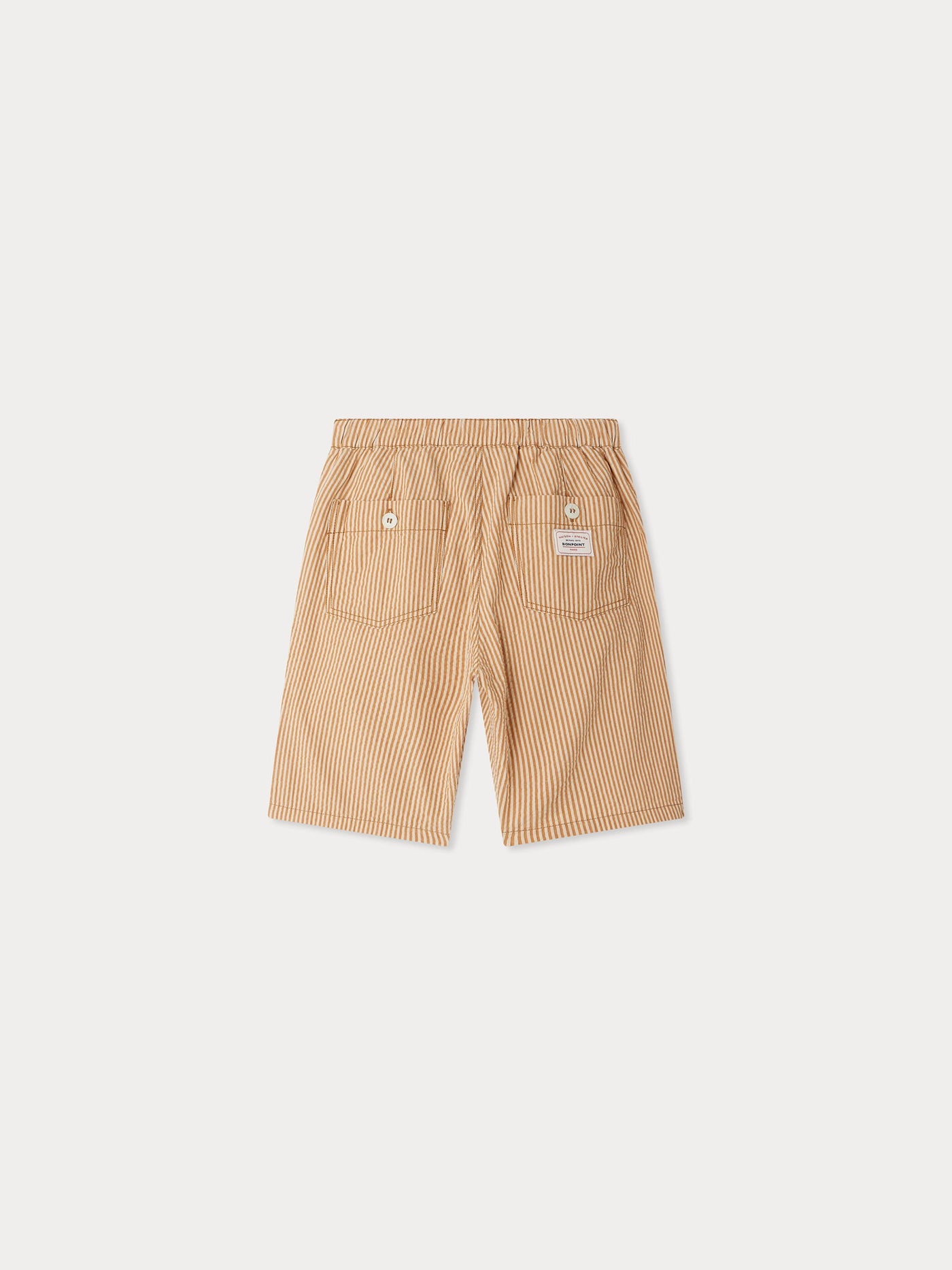 Erno straight shorts with stripes