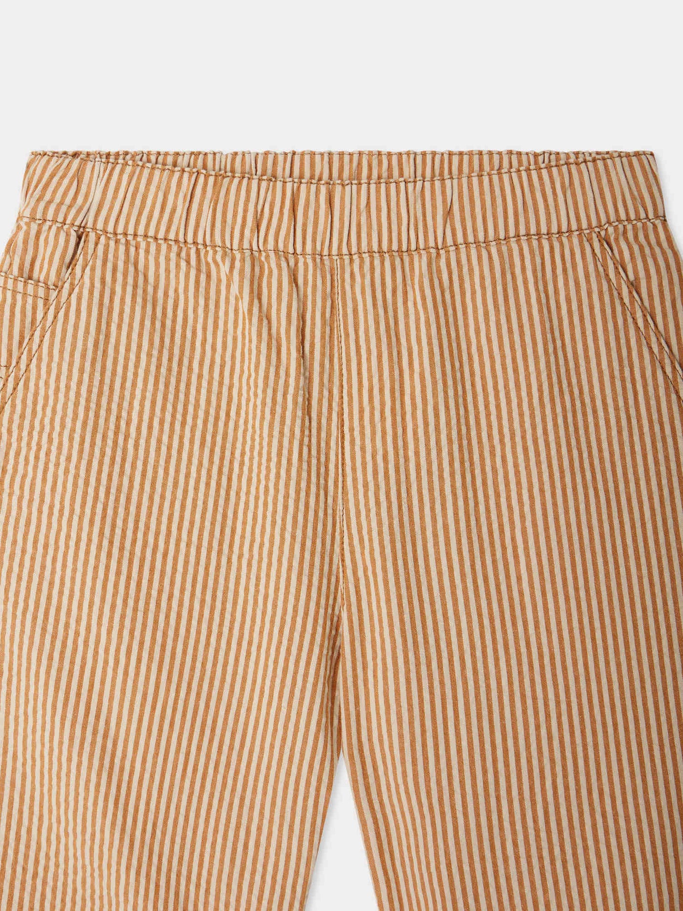 Erno straight shorts with stripes