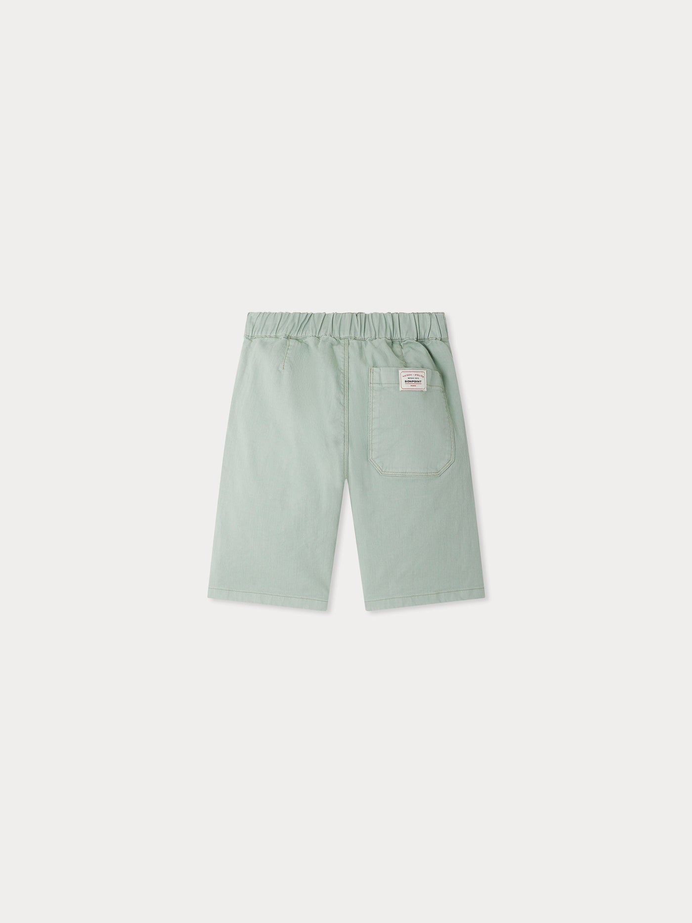 Syl denim bermuda shorts with drawstrings