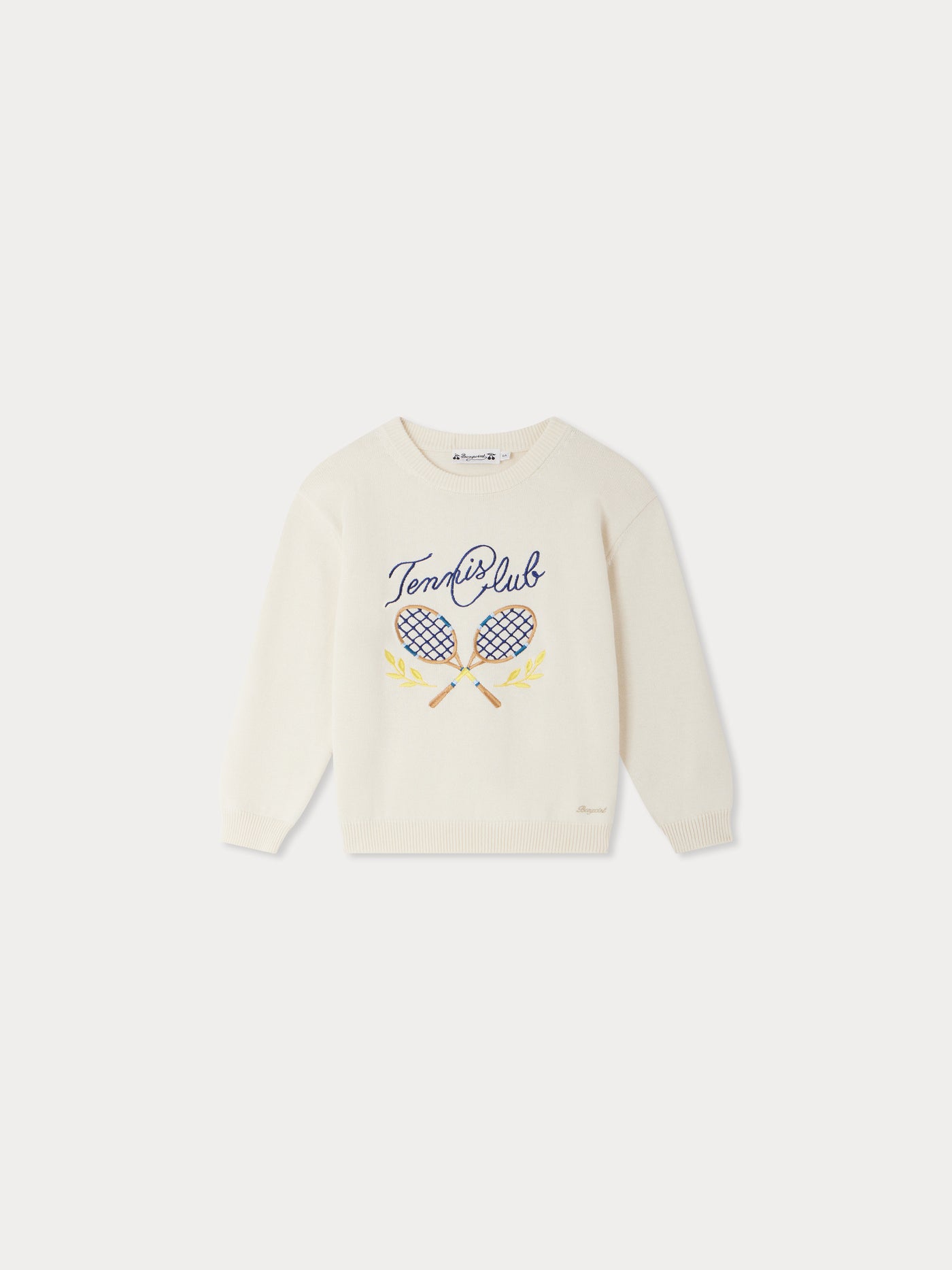 Elvir sweater embroidered "tennis club"