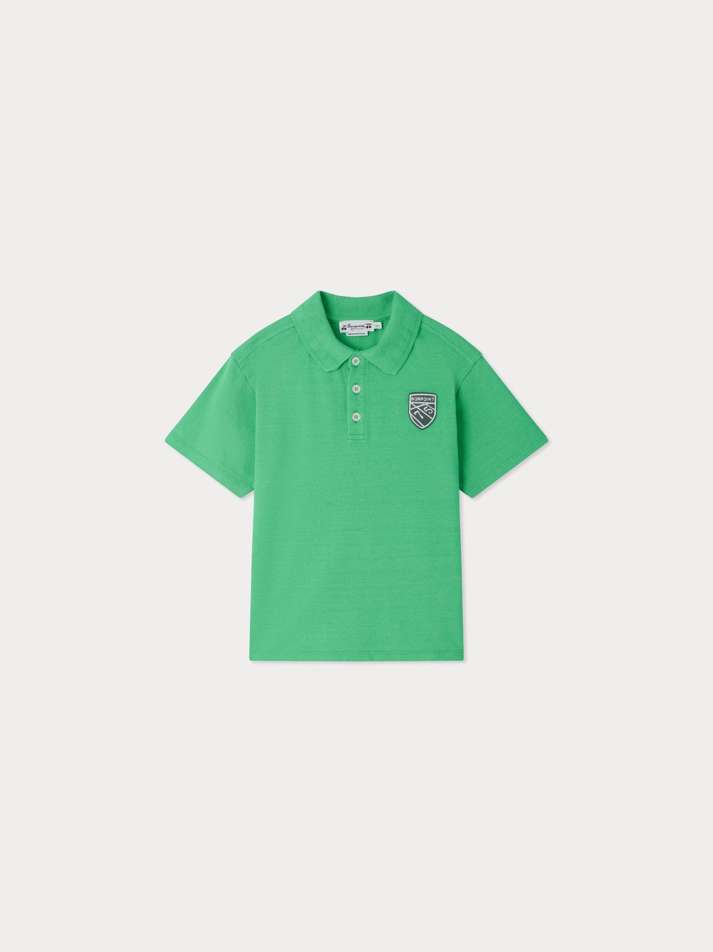 Elian polo with embroidery