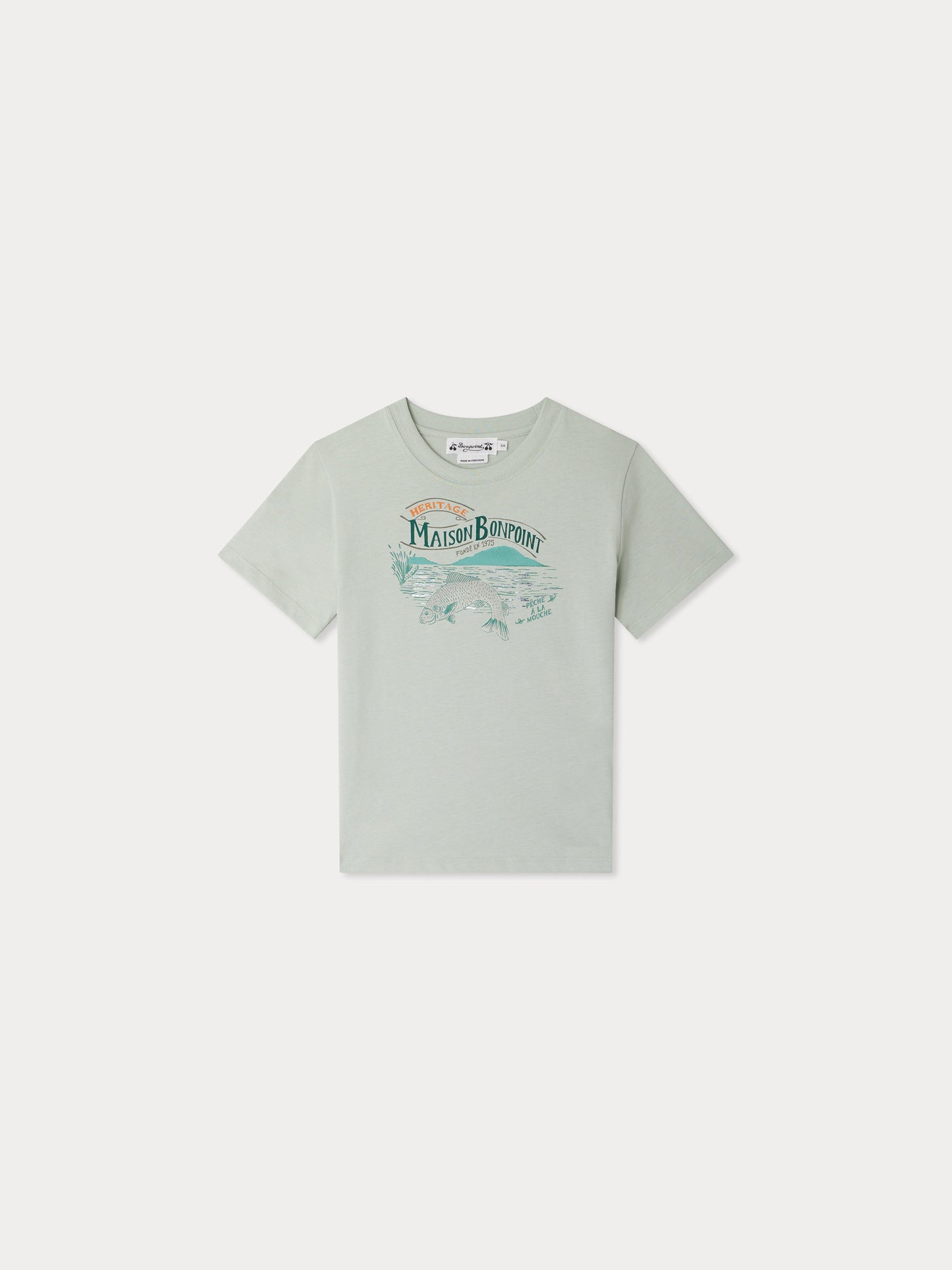 T-shirt Thibald à imprimé poisson
