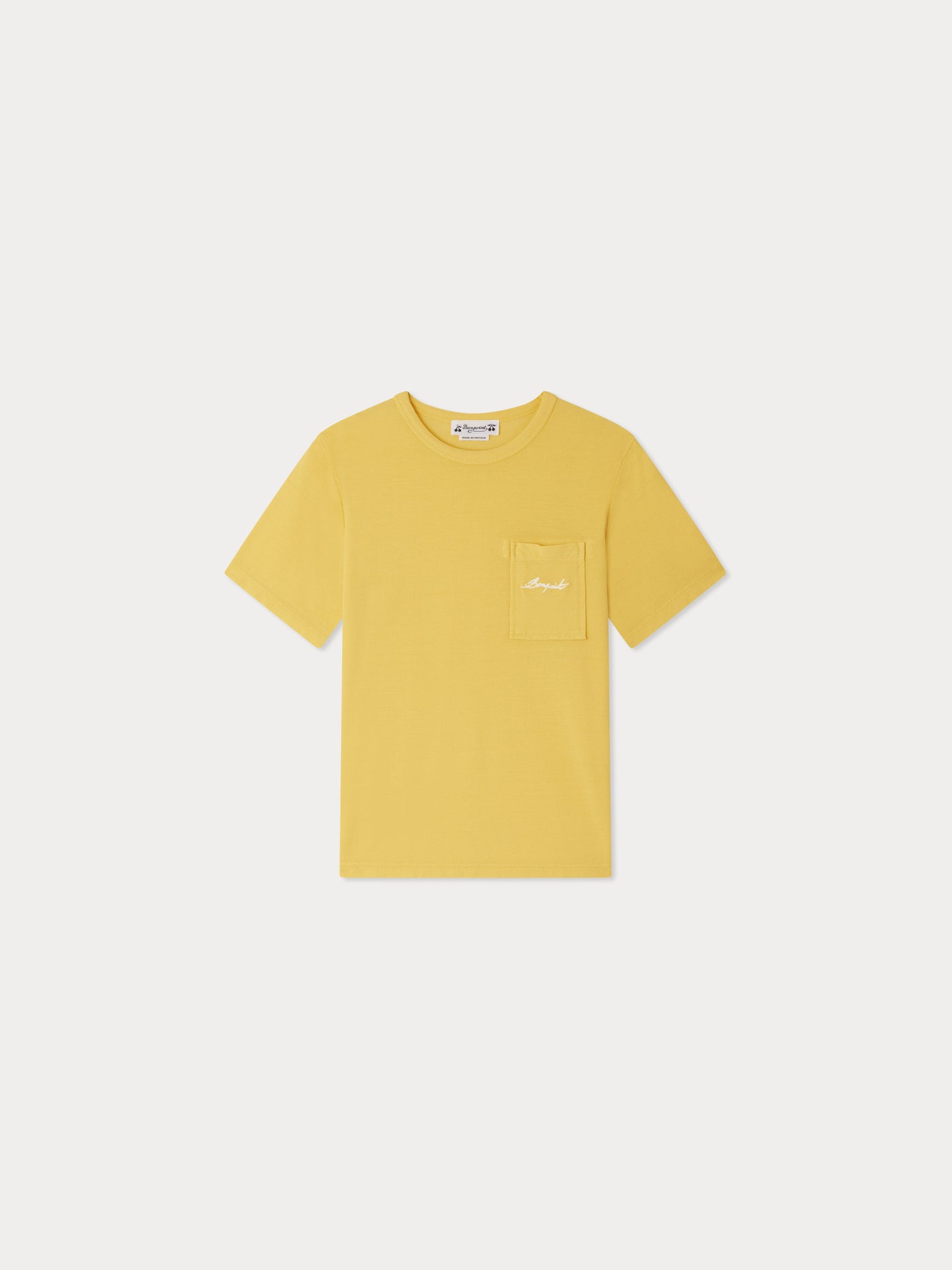 Elrador embroidered yellow t-shirt