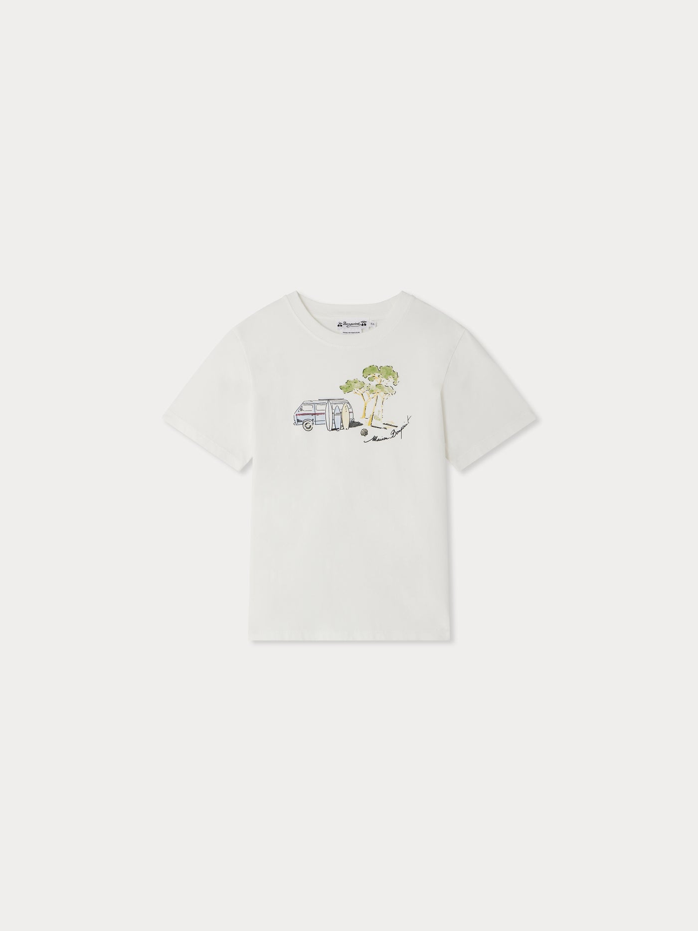 Thibald t-shirt with surf print