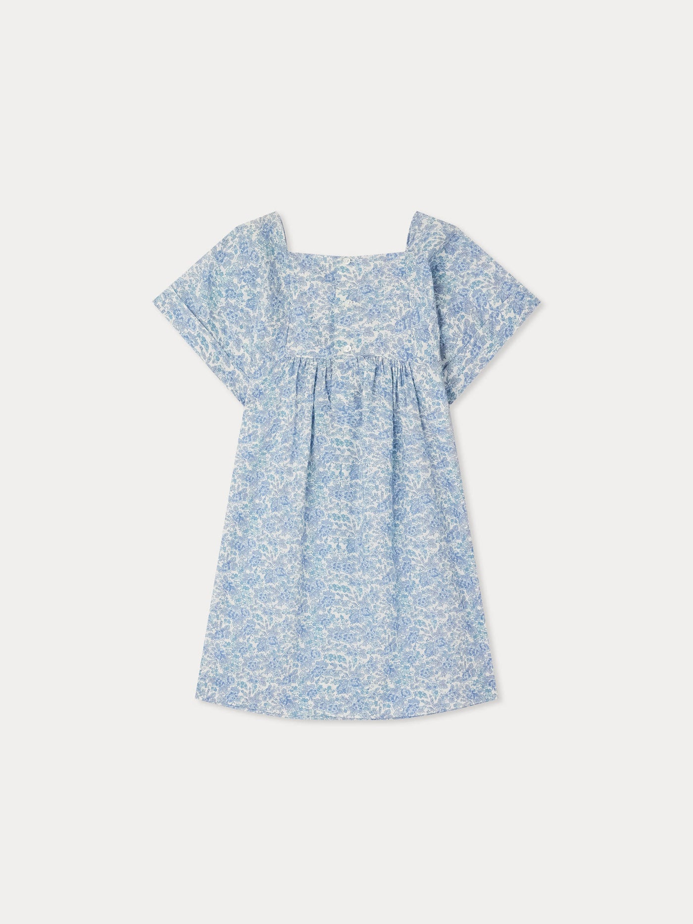 Robe Paysanne smockée en tissu Liberty