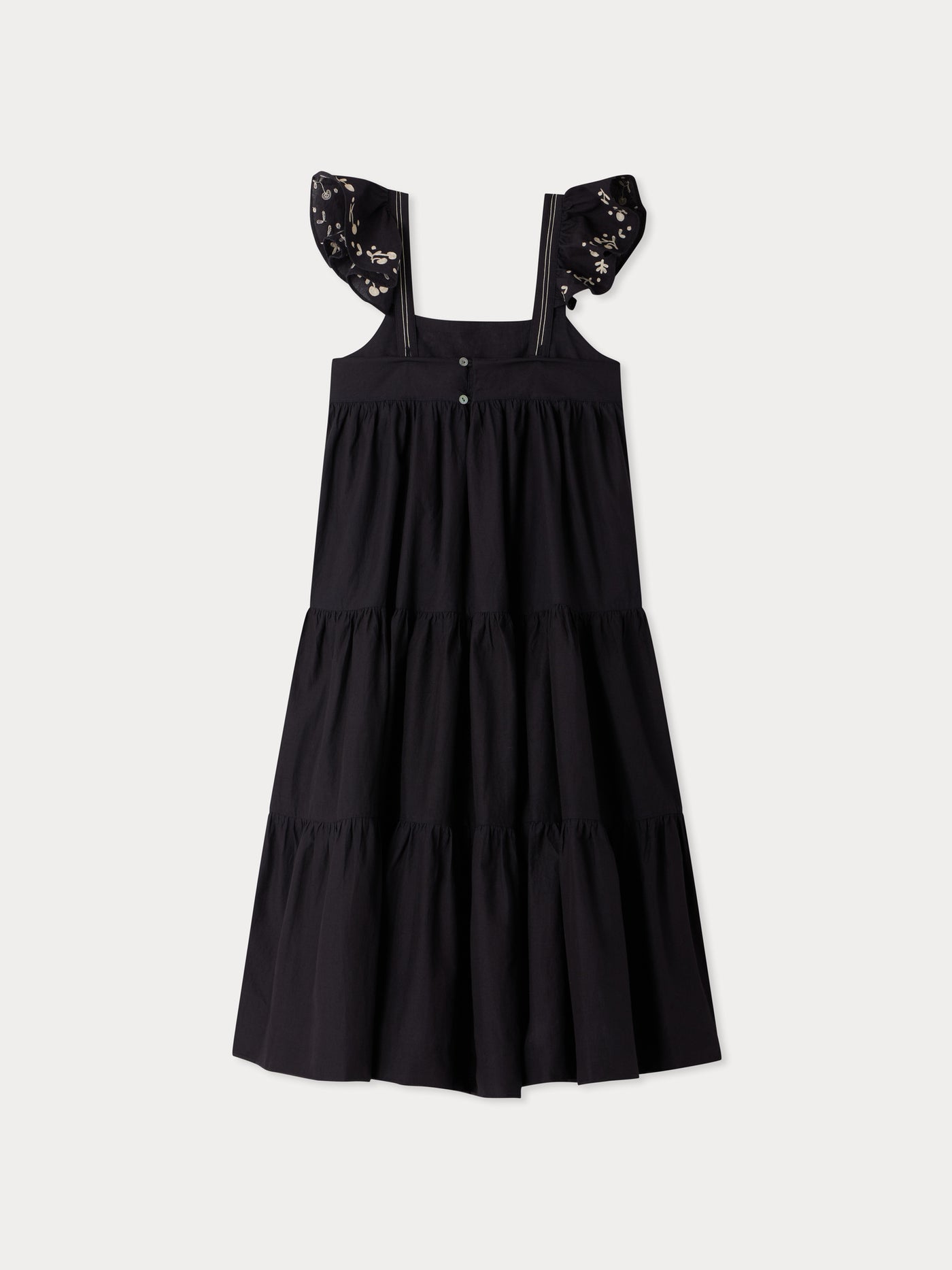 Cora embroidered dress with straps