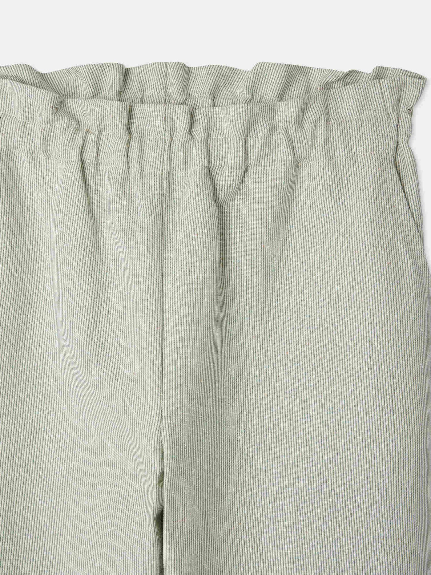 Pantalon Fetiche rayé en lin