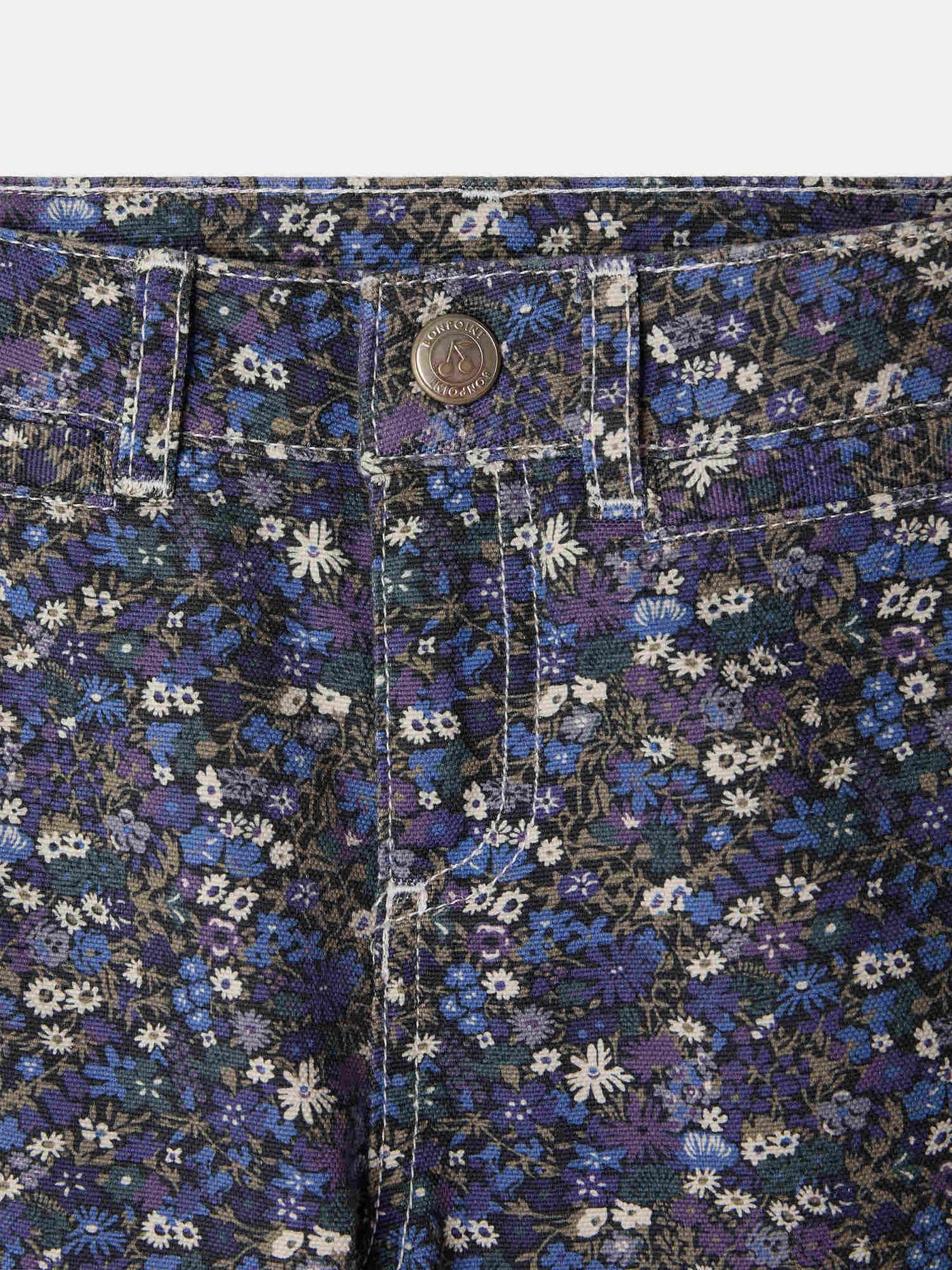 Pantalon Gersande évasé à imprimé Liberty