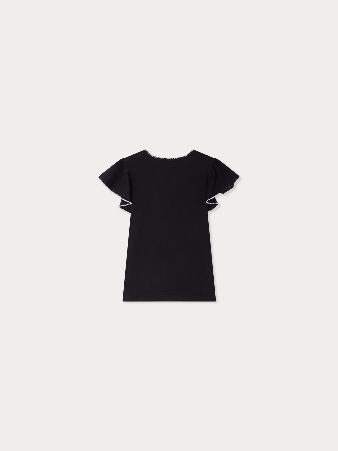 Emila t-shirt with cherry embroidery