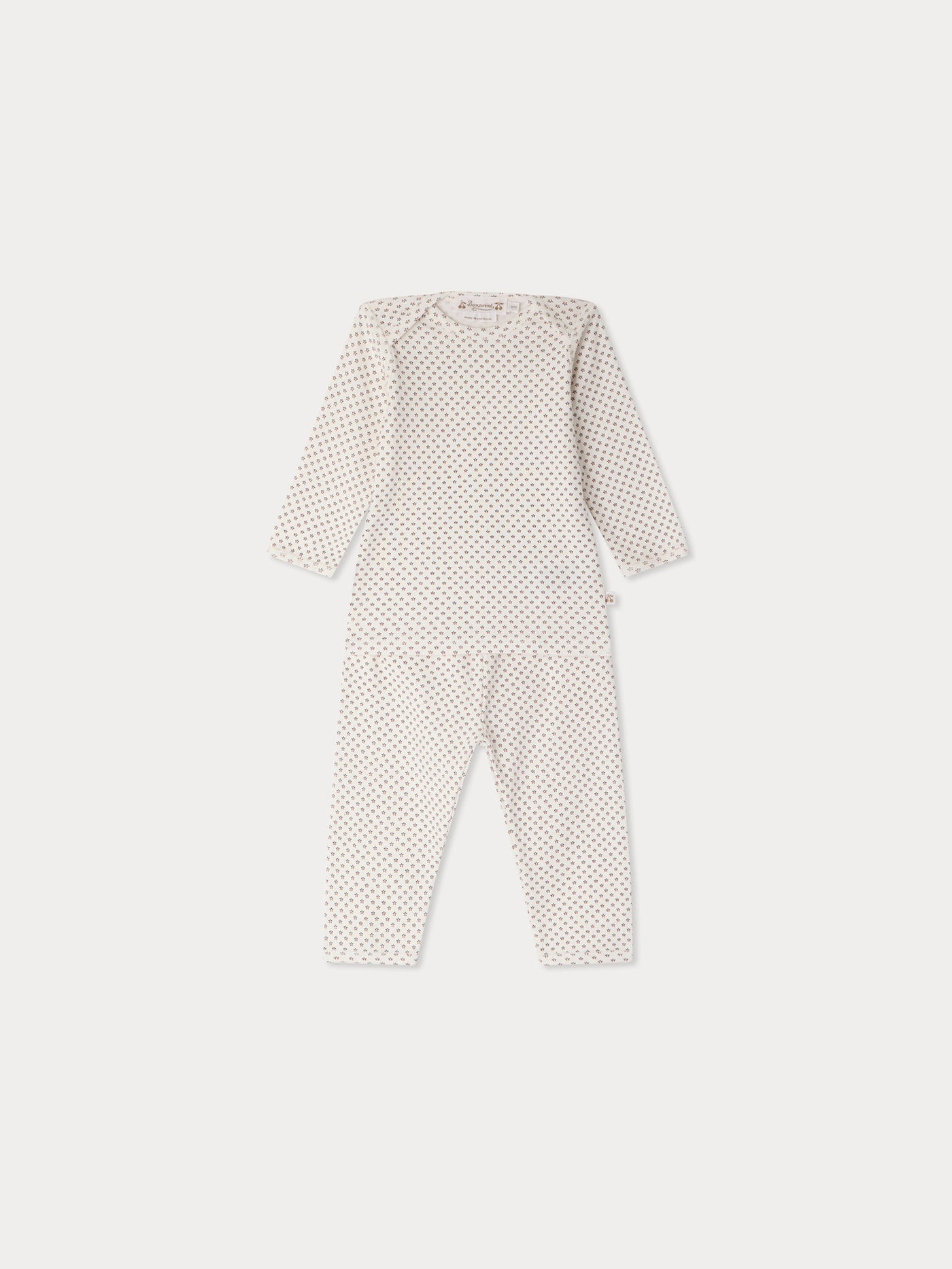 Ensemble Timi en coton imprimé géométrique