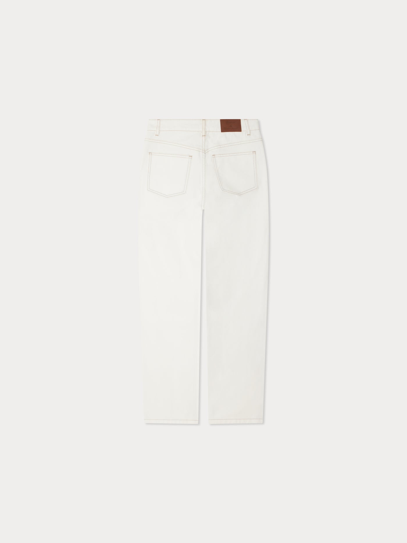 Bonpoint x Vanessa Seward Jean Gasp droit blanc