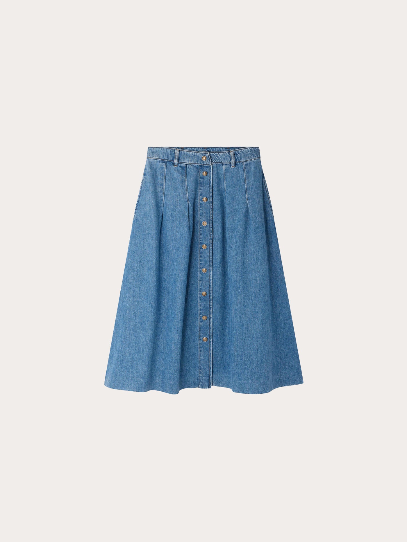 Bonpoint x Vanessa Seward Jupe Glissade midi en denim