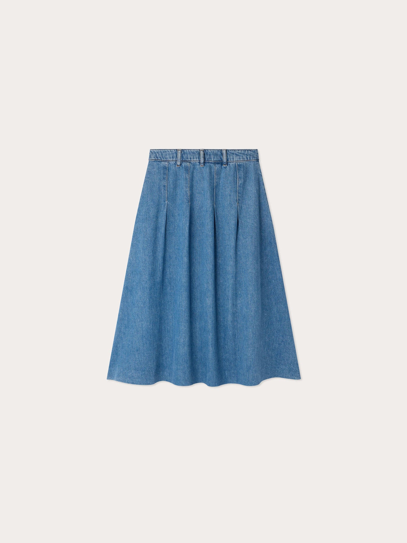 Bonpoint x Vanessa Seward Jupe Glissade midi en denim