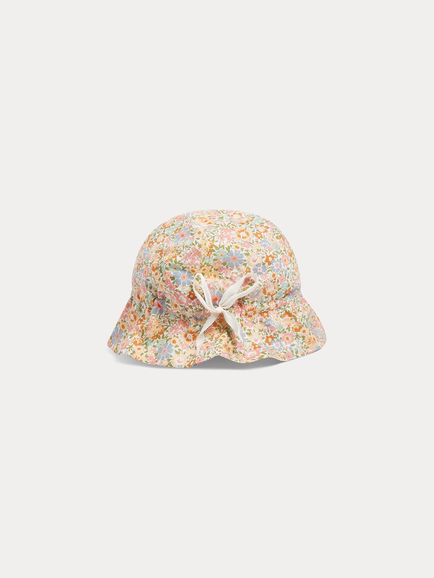 Chapeau Grigri à liens en tissu Liberty