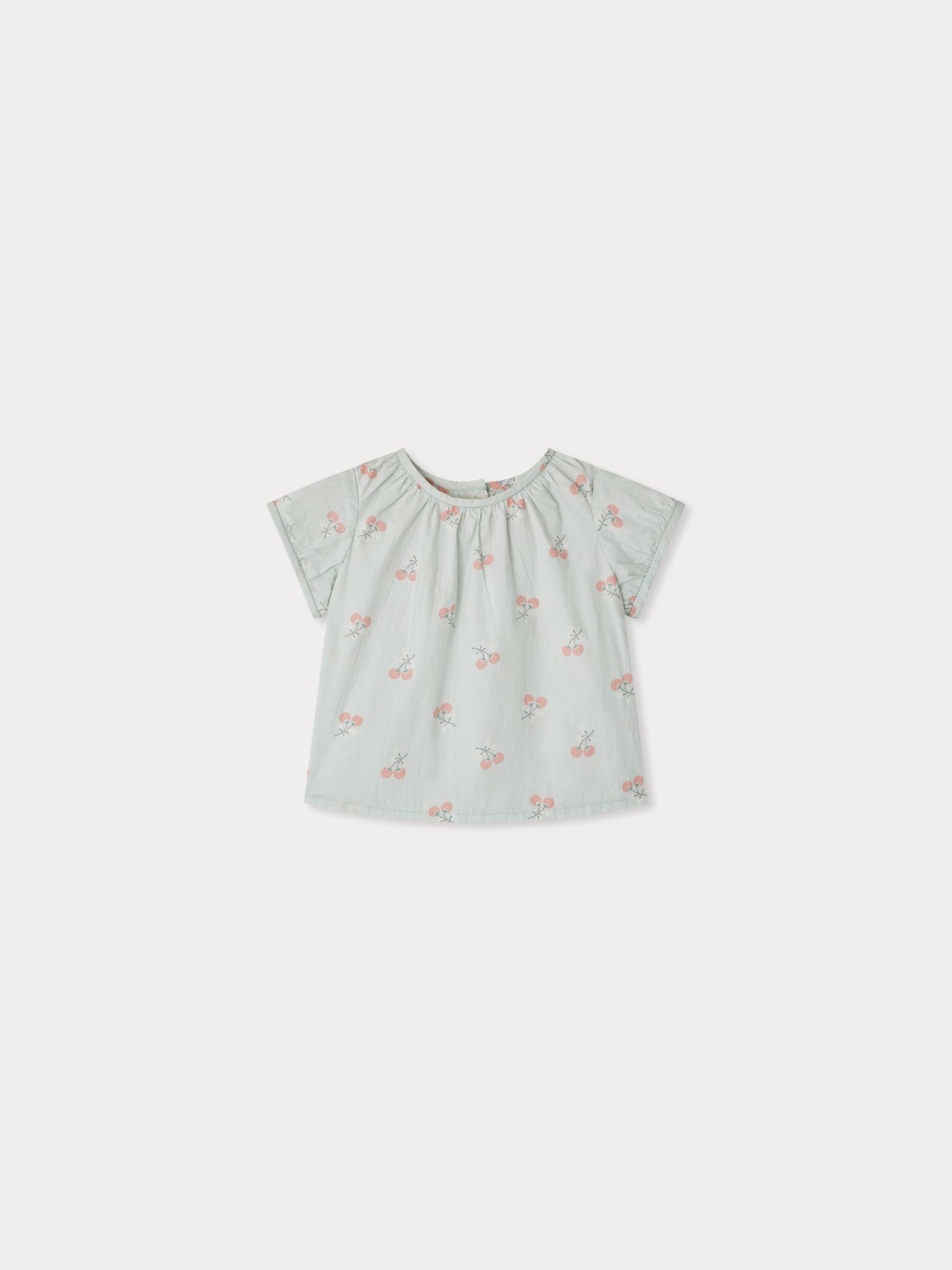 Beshanti blouse in printed poplin