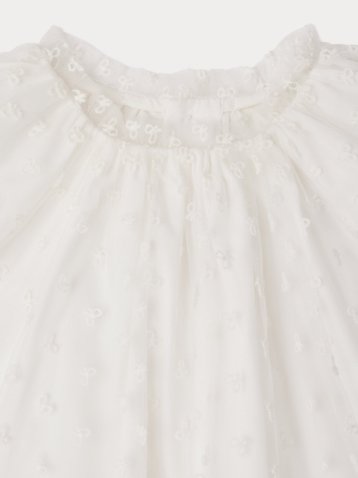 Robe Nuage en tulle à broderies avec bloomer