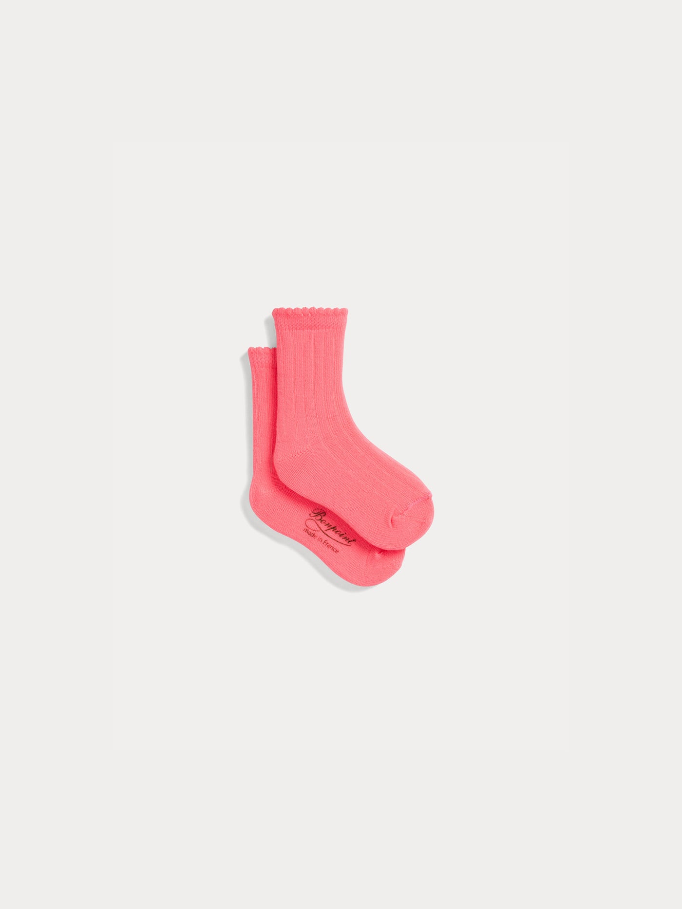 Chaussettes Elwen en coton roses