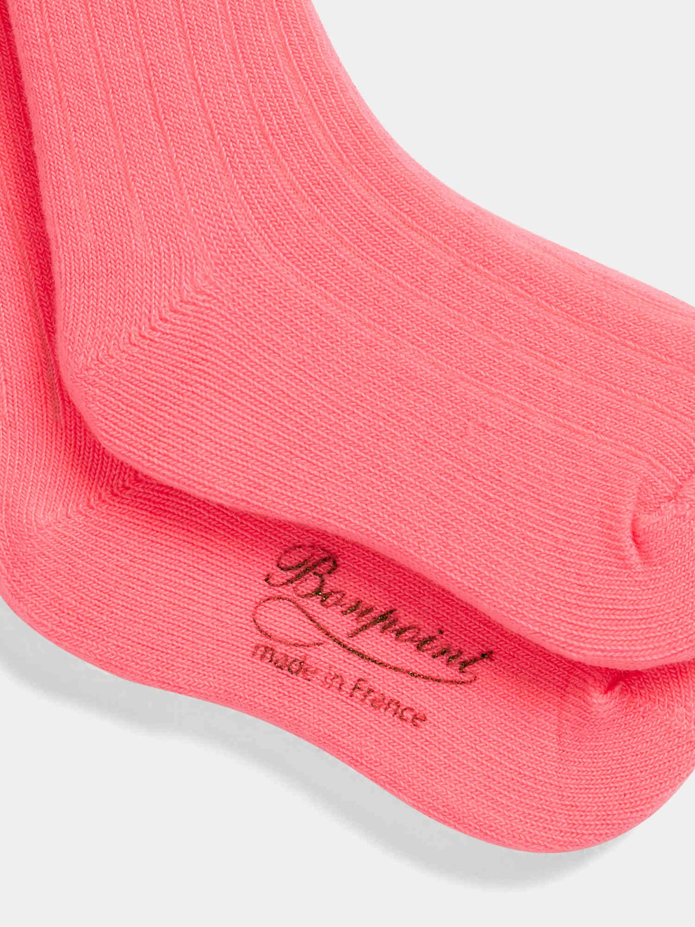 Chaussettes Elwen en coton roses