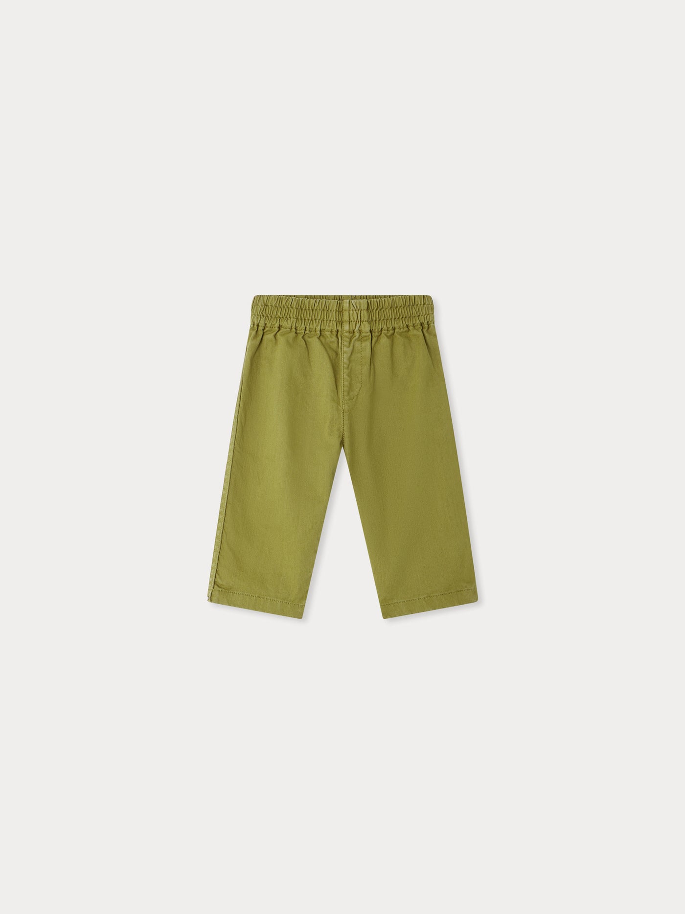 Léo pants in green denim