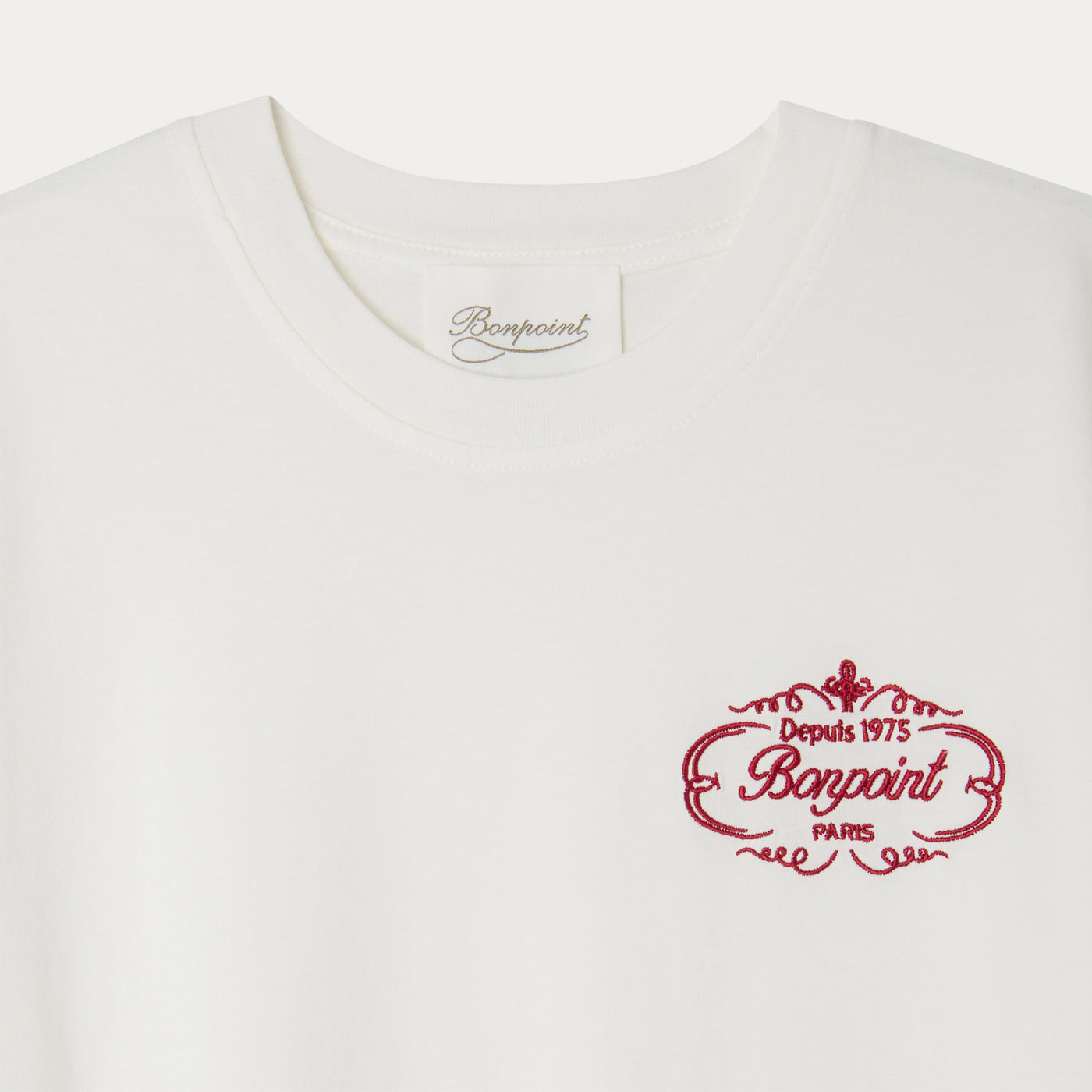 T-shirt Concorde blanc lait