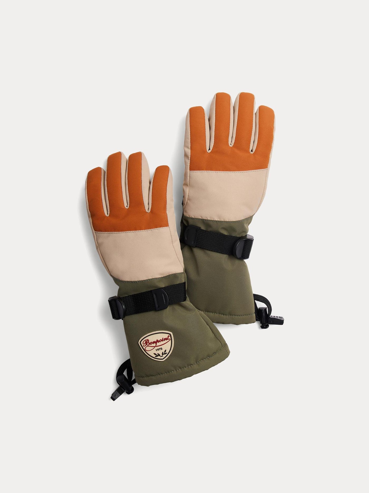 Gants de ski Didi marron foncé