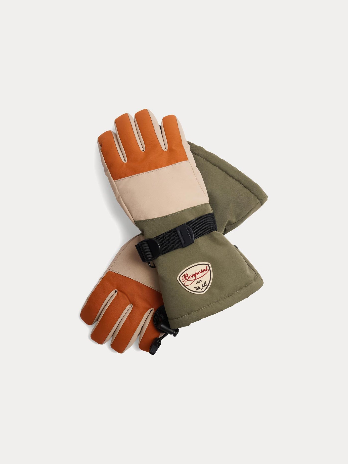 Gants de ski Didi marron foncé