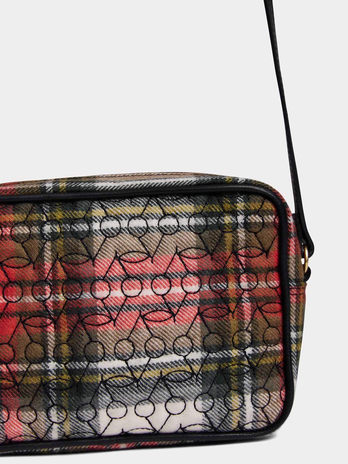 Alimos checkered shoulder bag