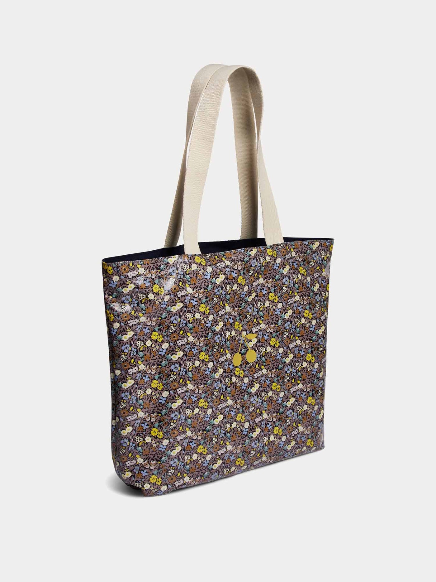 Sac cabas Diba en tissu Liberty enduit