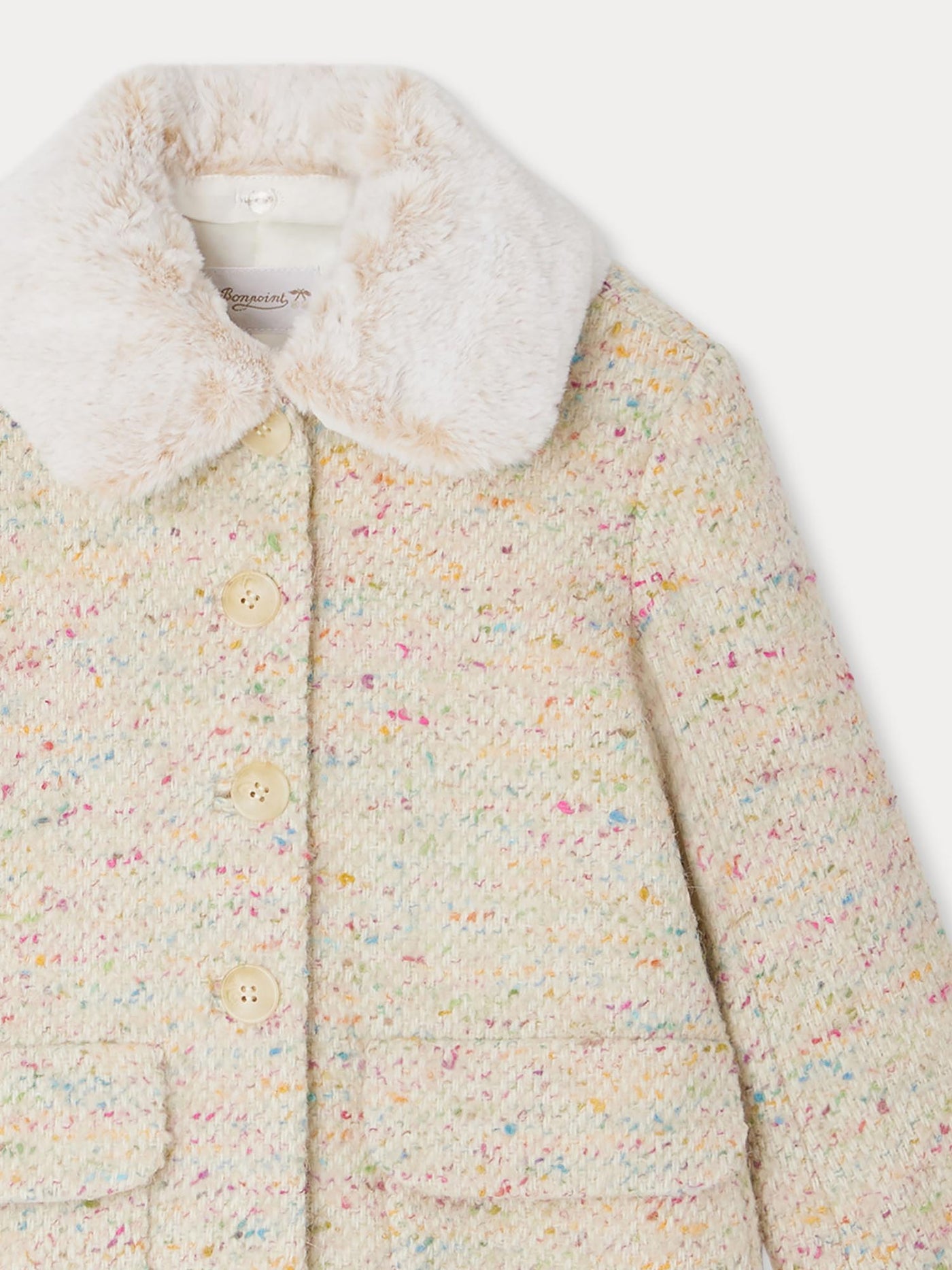 Gloriane tweed coat